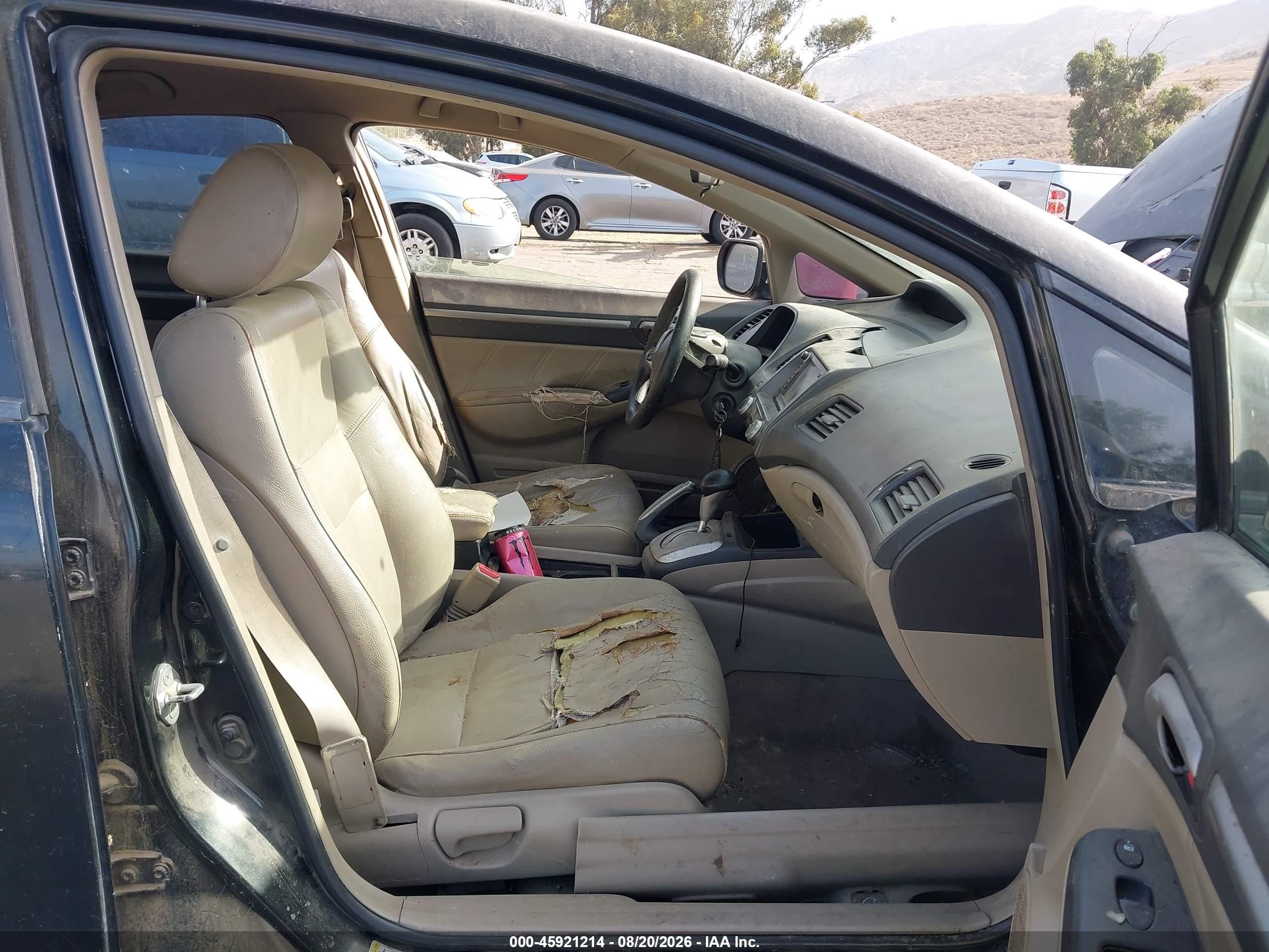 2010 Honda Civic Hybrid   Black vin: JHMFA3F26AS007119