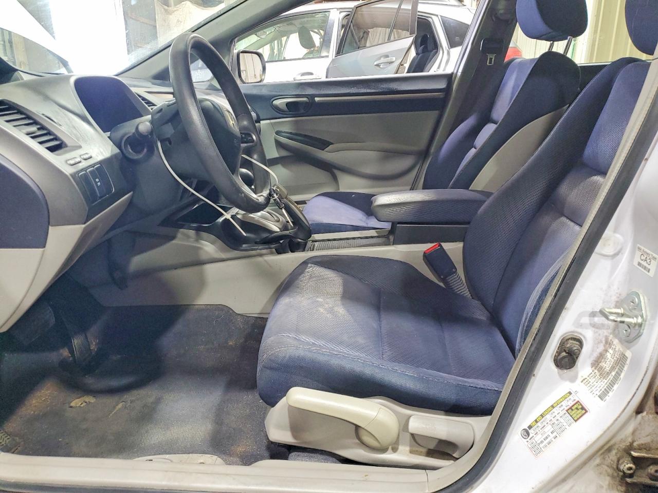 2011 Honda Civic Hybrid White vin: JHMFA3F26BS000110