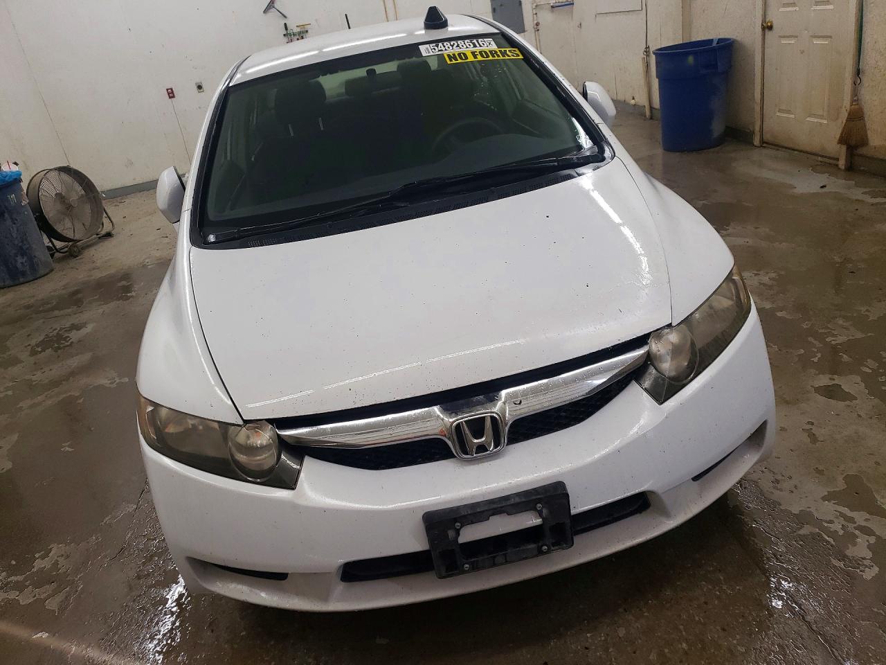 2011 Honda Civic Hybrid White vin: JHMFA3F26BS000110