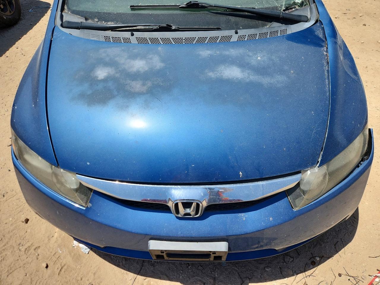 2011 Honda Civic Hybrid Blue vin: JHMFA3F26BS000303