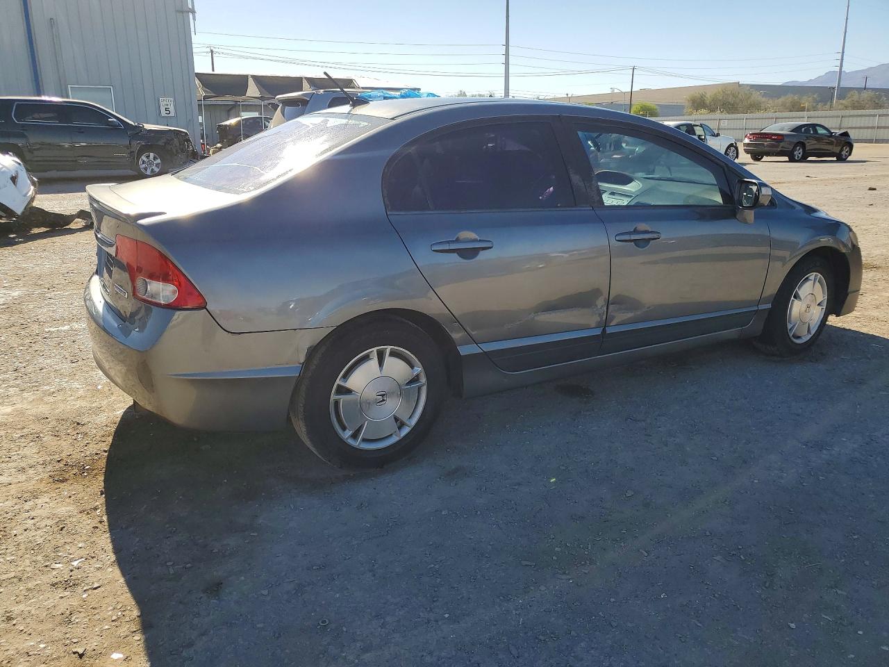 2010 Honda Civic Hybrid Charcoal vin: JHMFA3F27AS007436