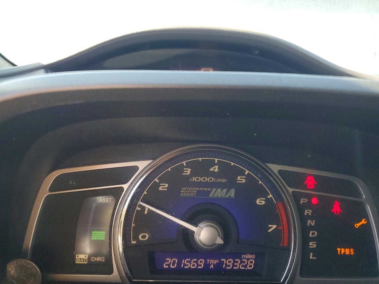 2010 Honda Civic Hybrid Charcoal vin: JHMFA3F27AS007436