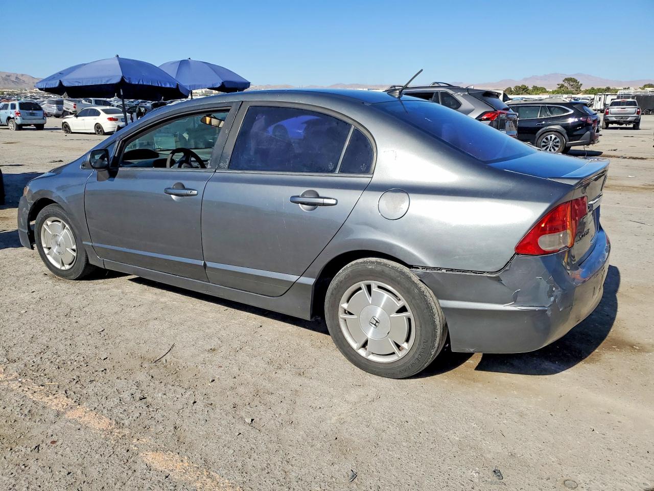 2010 Honda Civic Hybrid Charcoal vin: JHMFA3F27AS007436
