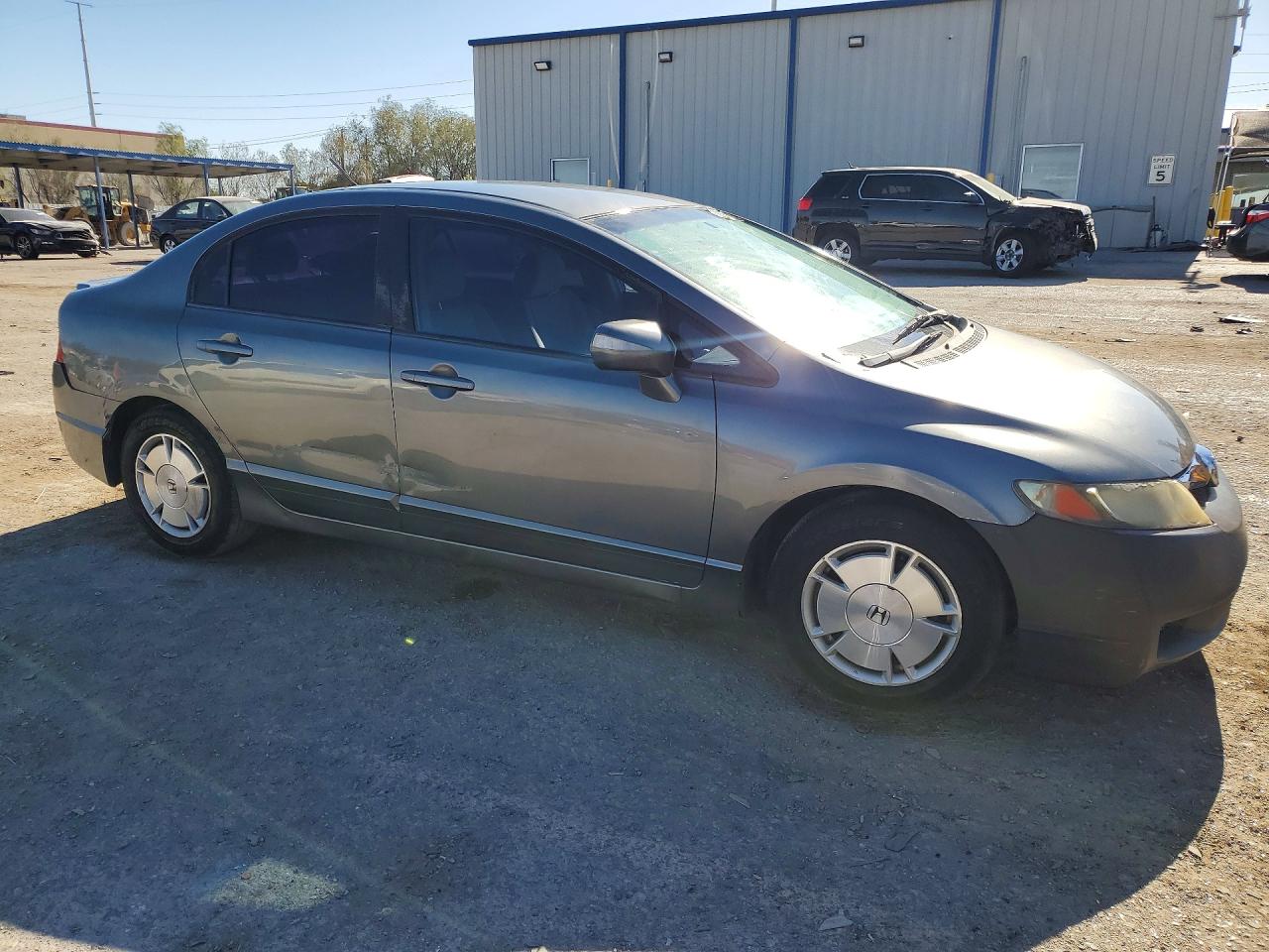 2010 Honda Civic Hybrid Charcoal vin: JHMFA3F27AS007436