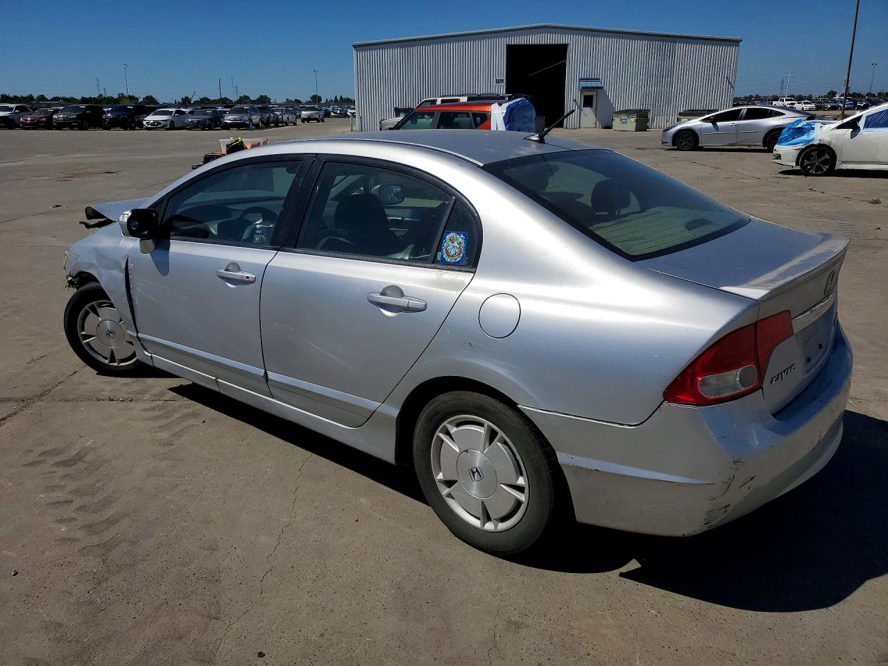 2010 Honda Civic Hybrid Silver vin: JHMFA3F27AS007498