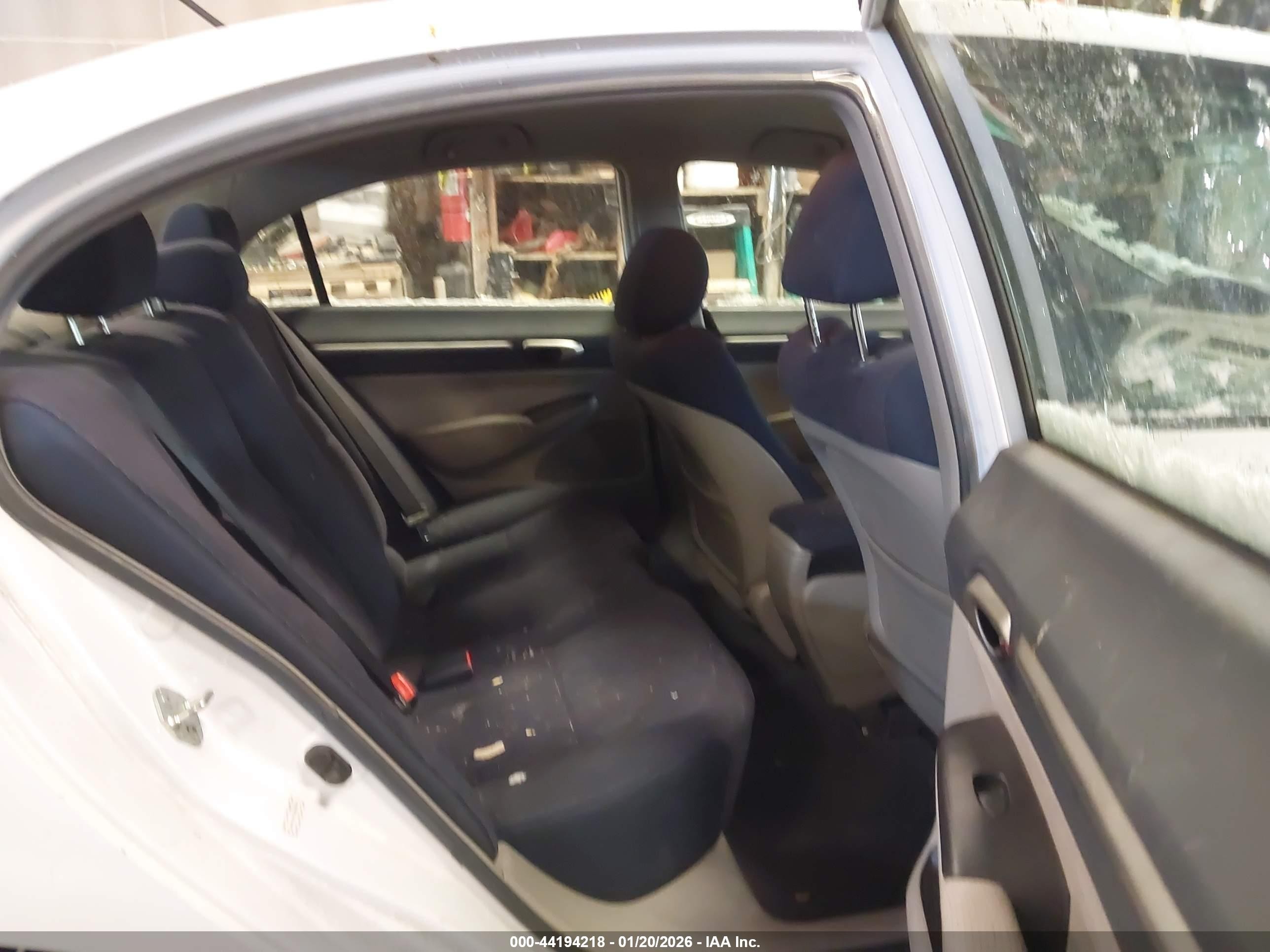 2011 Honda Civic Hybrid   White vin: JHMFA3F27BS000049