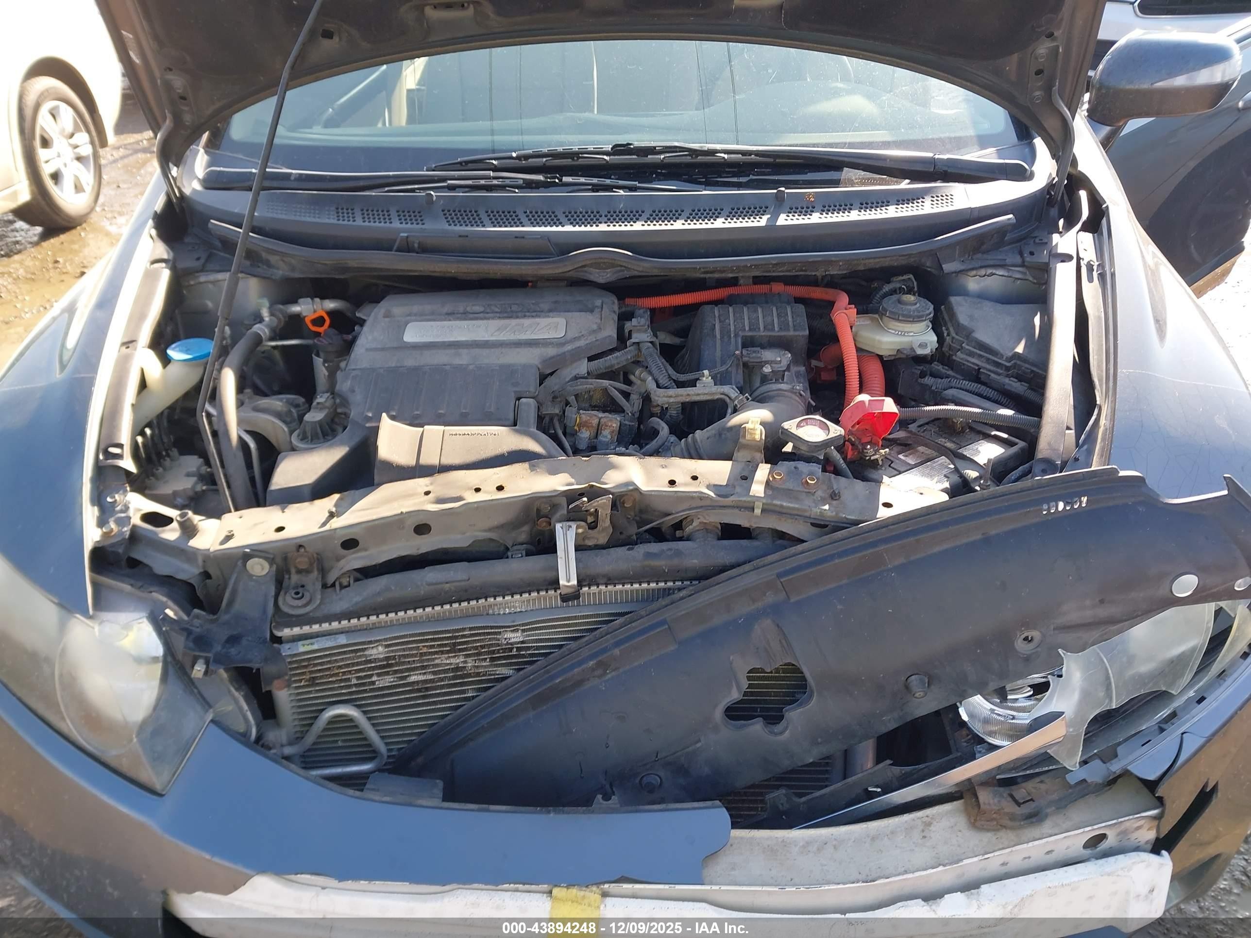 2011 Honda Civic Hybrid   Gray vin: JHMFA3F27BS000763