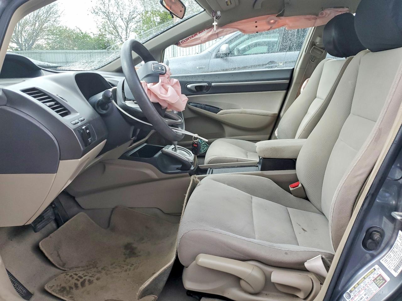 2010 Honda Civic Hybrid Gray vin: JHMFA3F28AS006098