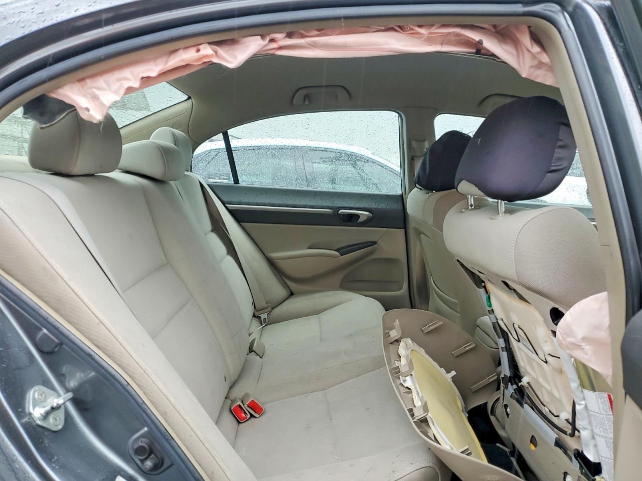 2010 Honda Civic Hybrid Gray vin: JHMFA3F28AS006098