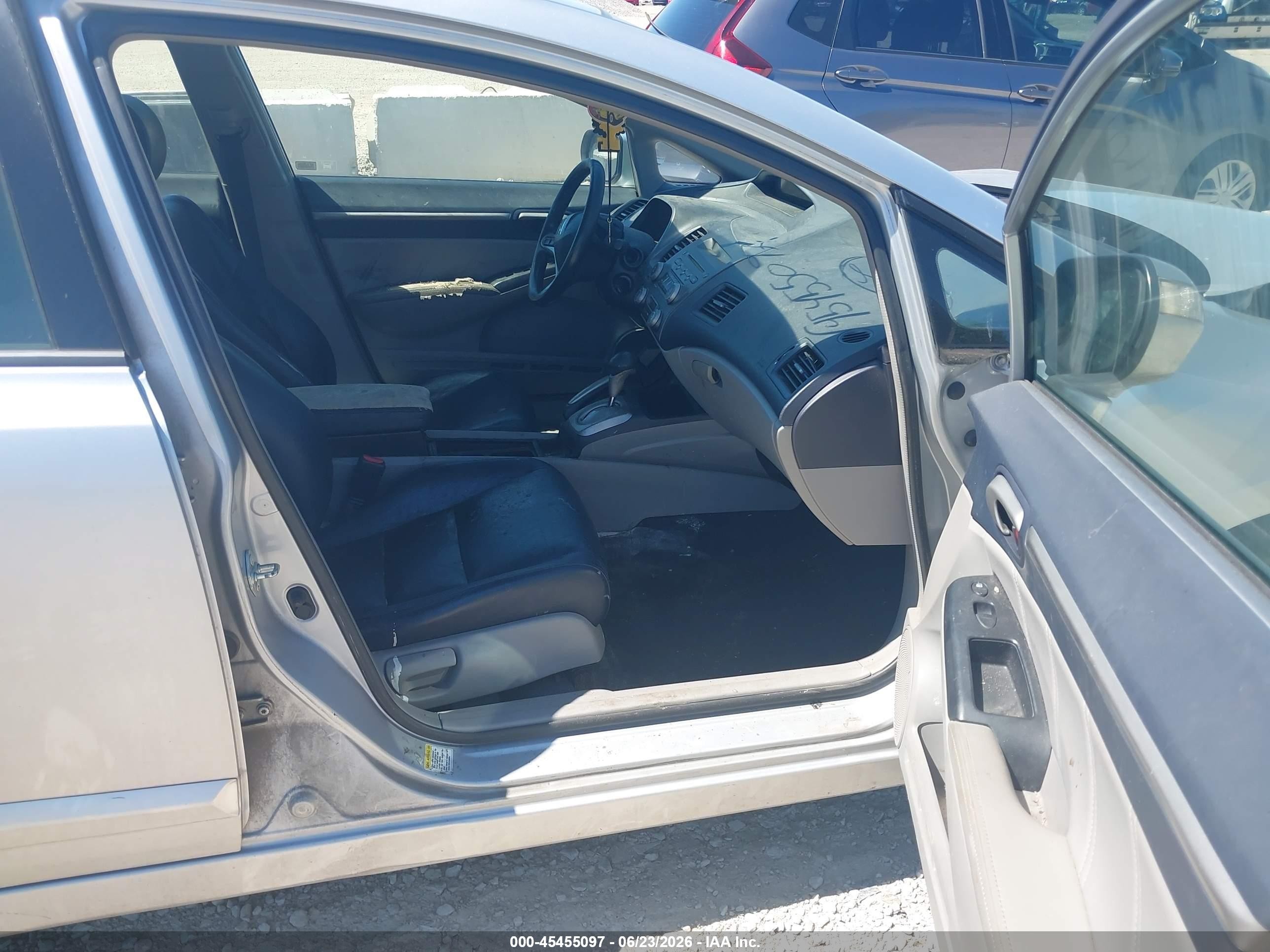 2010 Honda Civic Hybrid Silver vin: JHMFA3F28AS006392