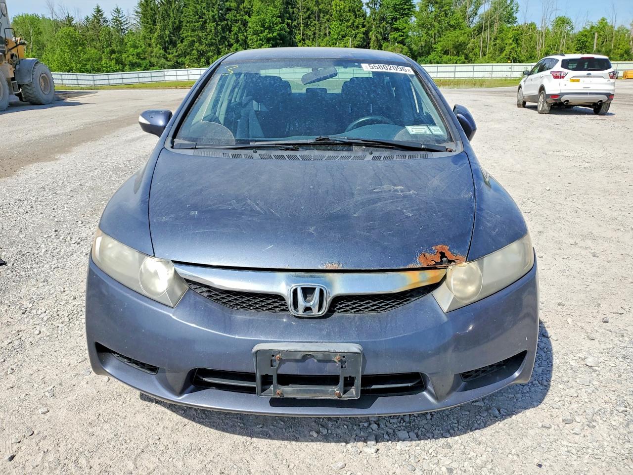2010 Honda Civic Hybrid Blue vin: JHMFA3F28AS007087