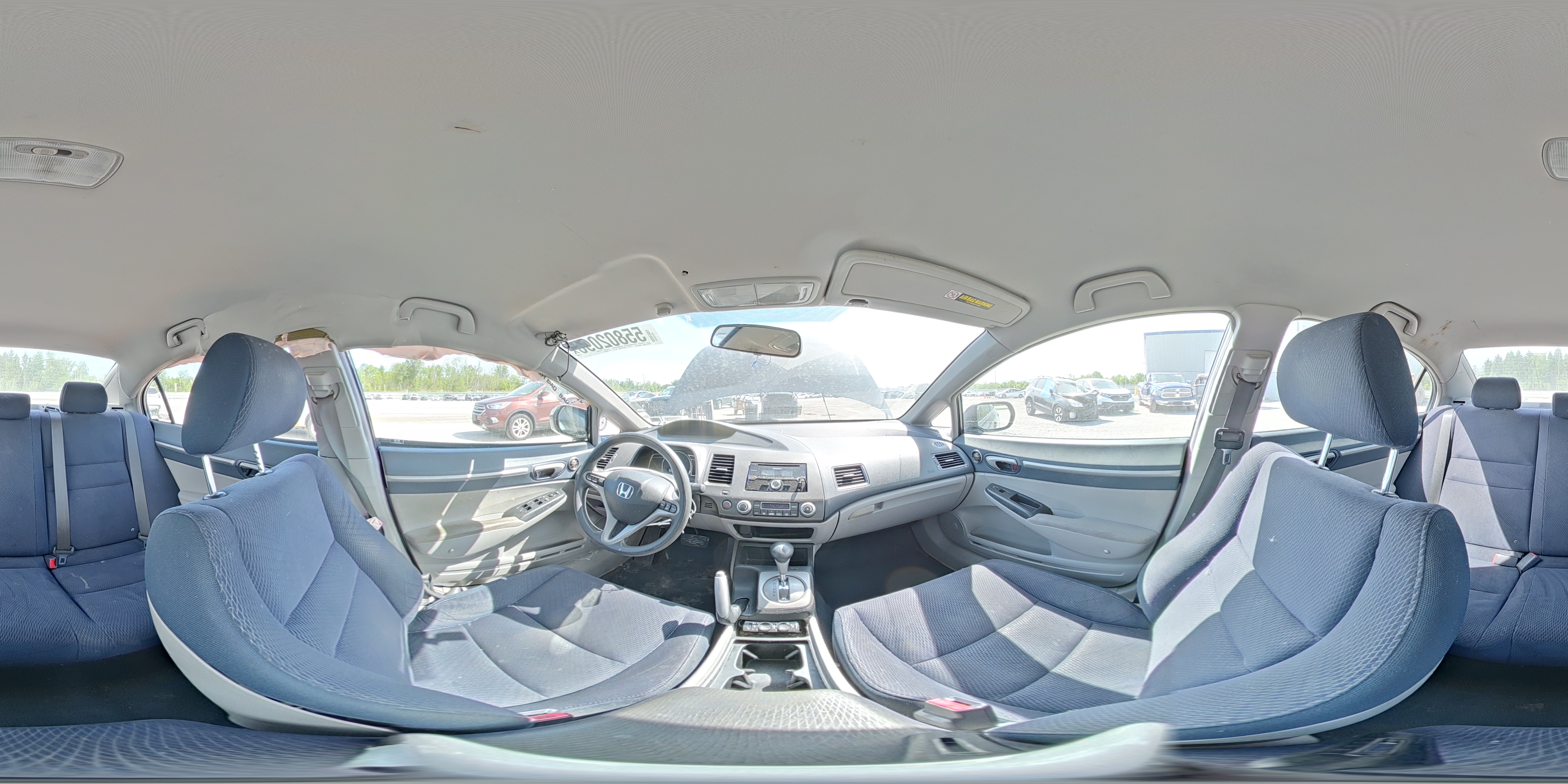 2010 Honda Civic Hybrid Blue vin: JHMFA3F28AS007087