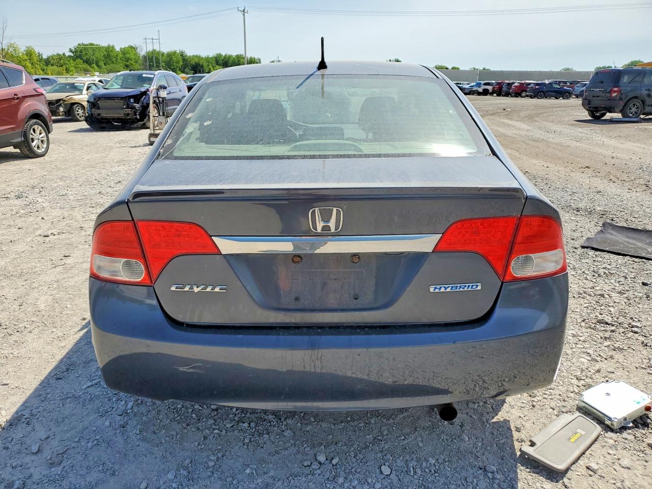 2010 Honda Civic Hybrid Blue vin: JHMFA3F28AS007087