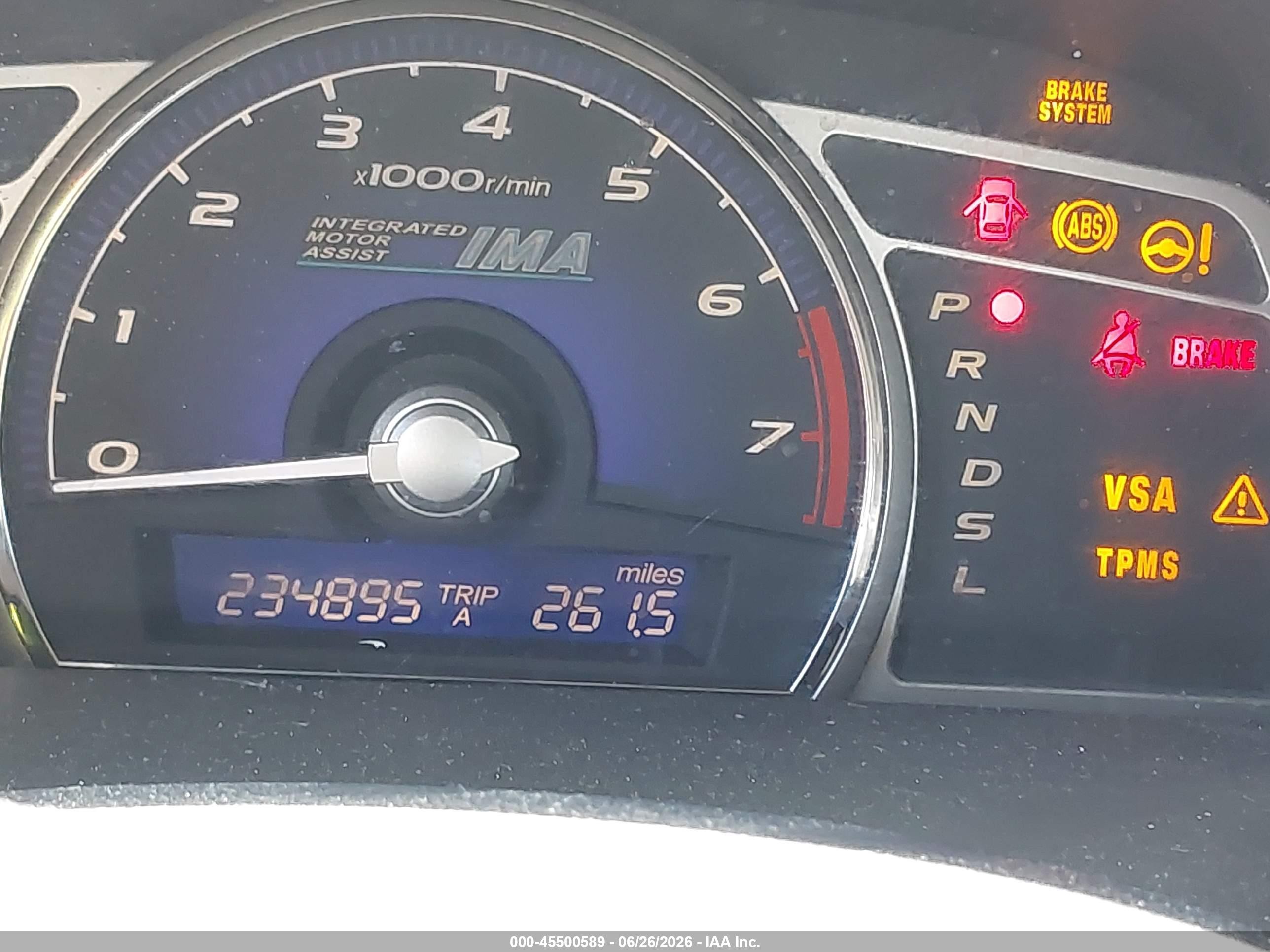 2010 Honda Civic Hybrid   White vin: JHMFA3F28AS007560