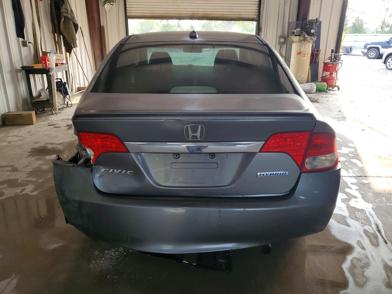 2011 Honda Civic Hybrid Silver vin: JHMFA3F28BS000531
