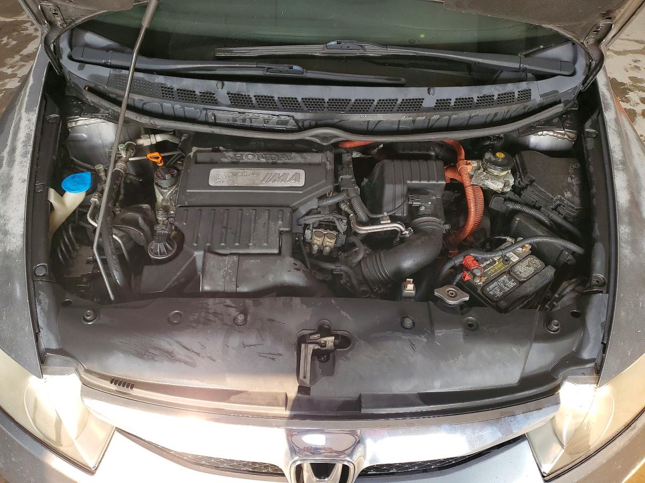 2011 Honda Civic Hybrid Silver vin: JHMFA3F28BS000531