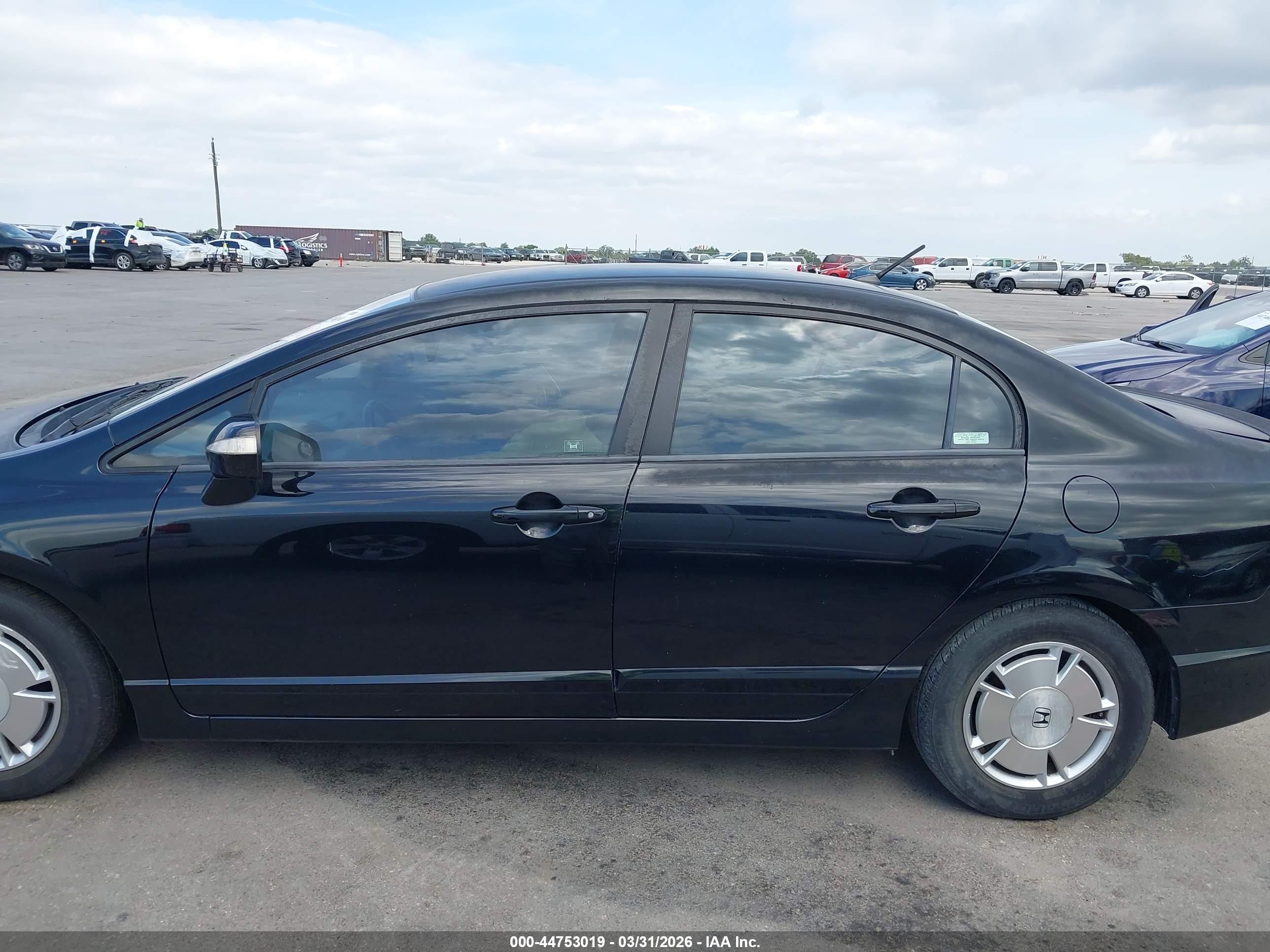 2010 Honda Civic Hybrid   Black vin: JHMFA3F29AS005381