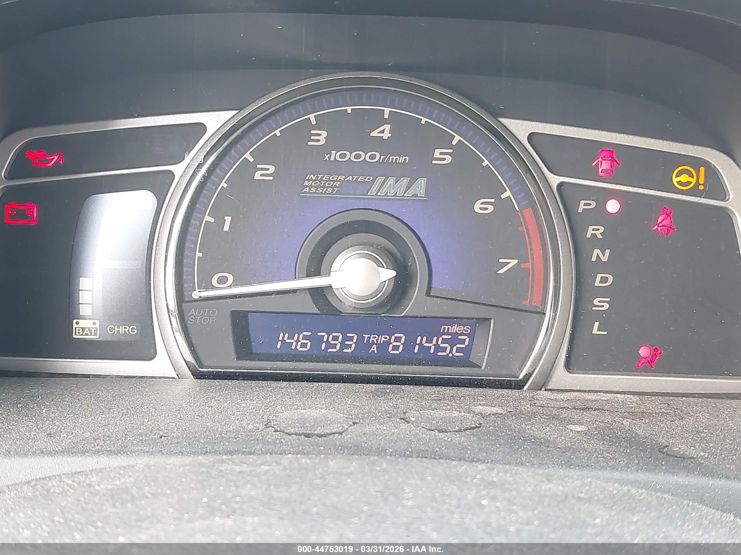 2010 Honda Civic Hybrid   Black vin: JHMFA3F29AS005381