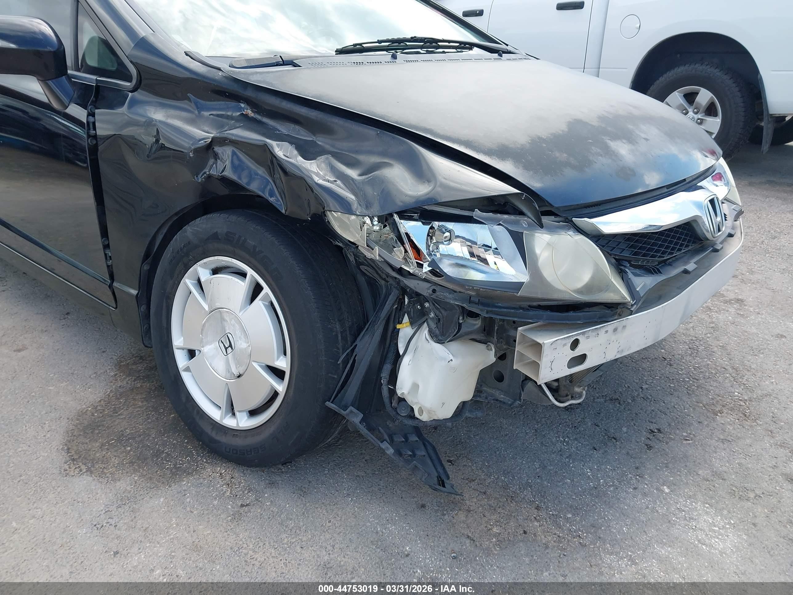 2010 Honda Civic Hybrid   Black vin: JHMFA3F29AS005381