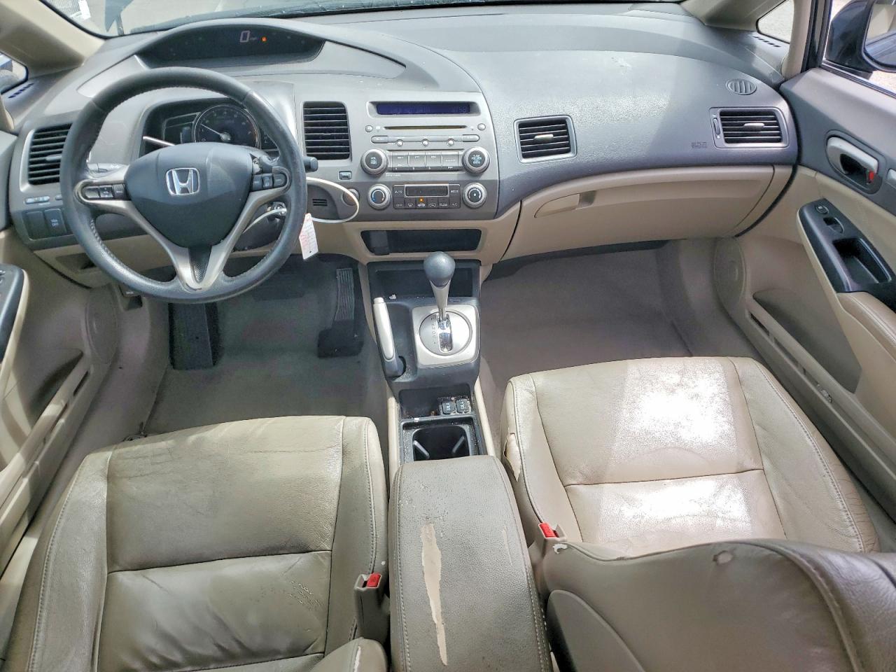 2010 Honda Civic Hybrid Gray vin: JHMFA3F29AS007213