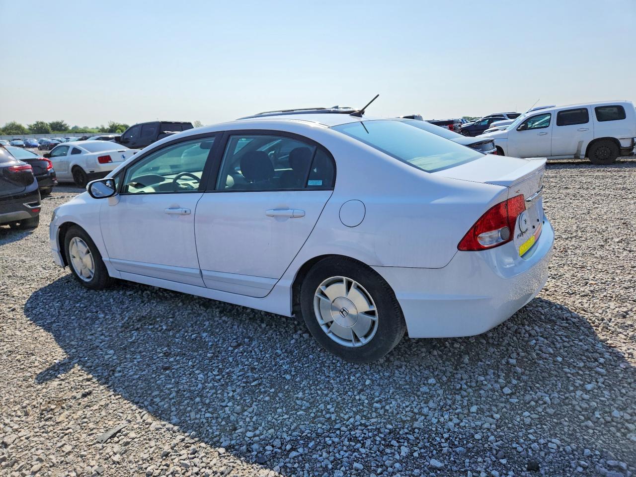 2011 Honda Civic Hybrid White vin: JHMFA3F29BS000134
