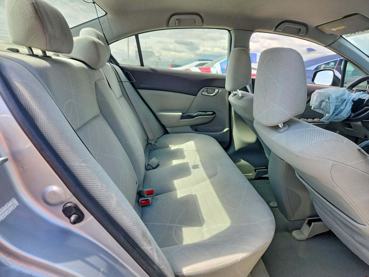2012 Honda Civic Lx Silver vin: JHMFB2F50CS004317