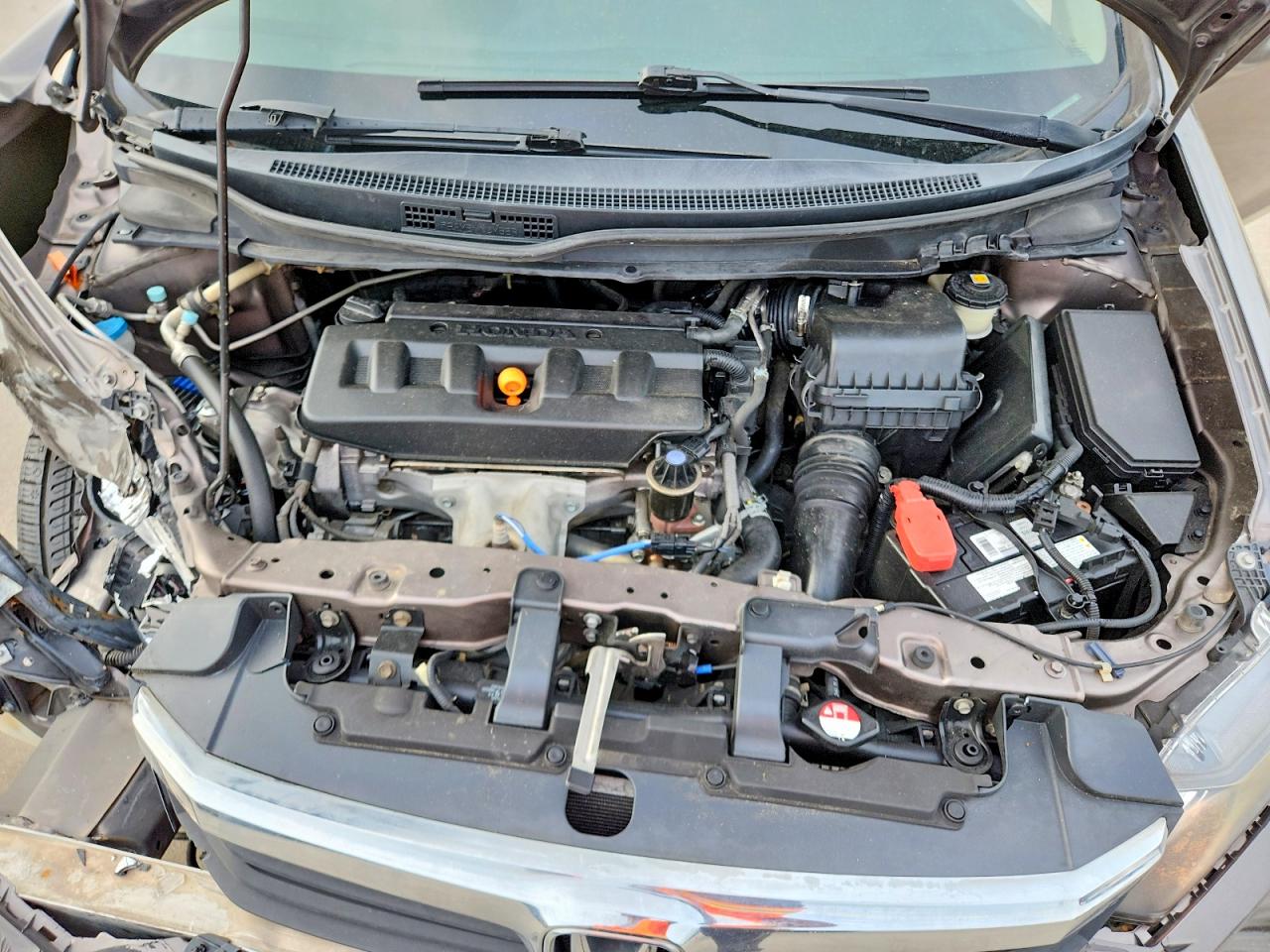2012 Honda Civic Lx Желто-коричневый vin: JHMFB2F51CS001636
