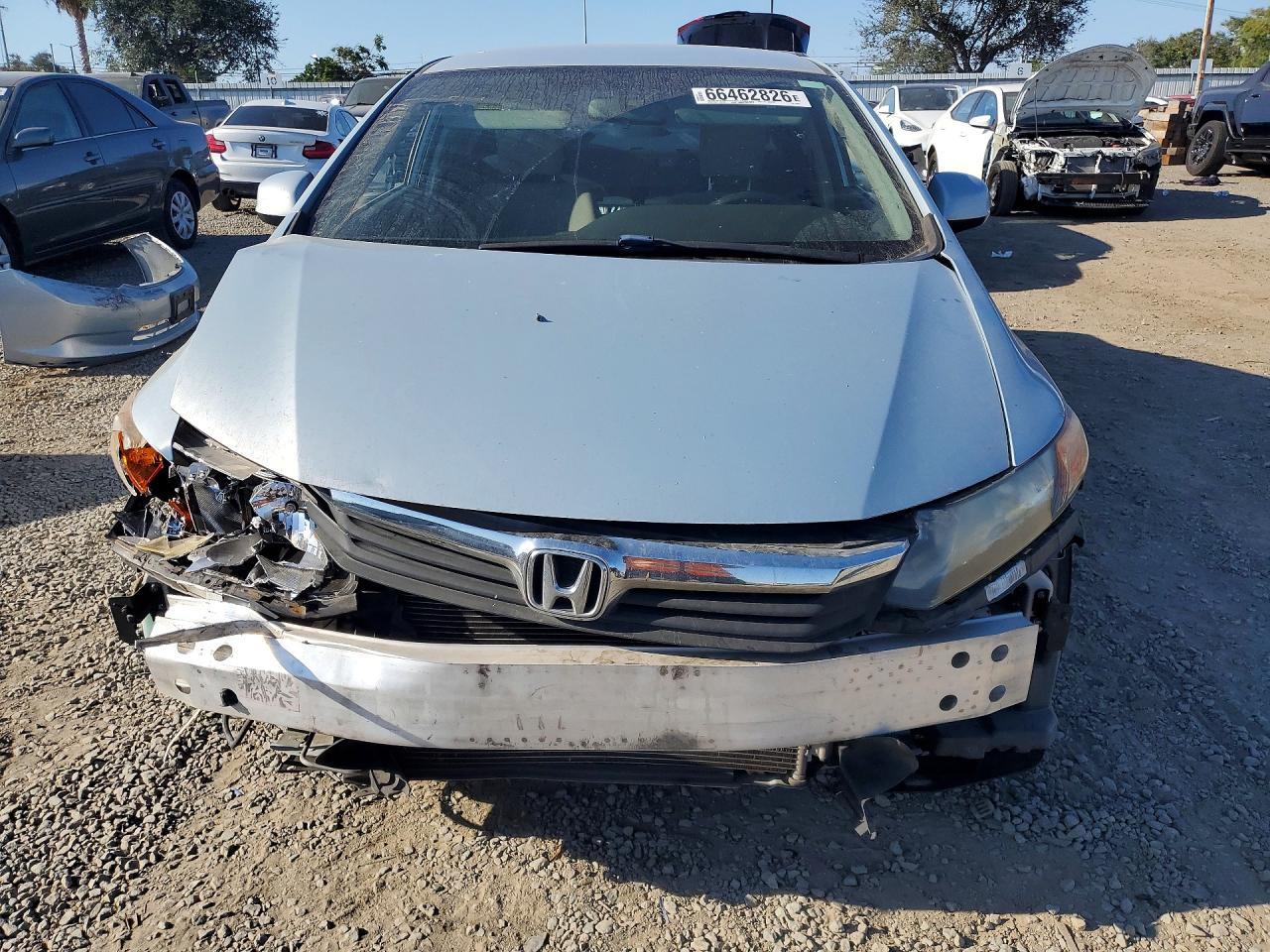 2012 Honda Civic Lx Blue vin: JHMFB2F54CS002571