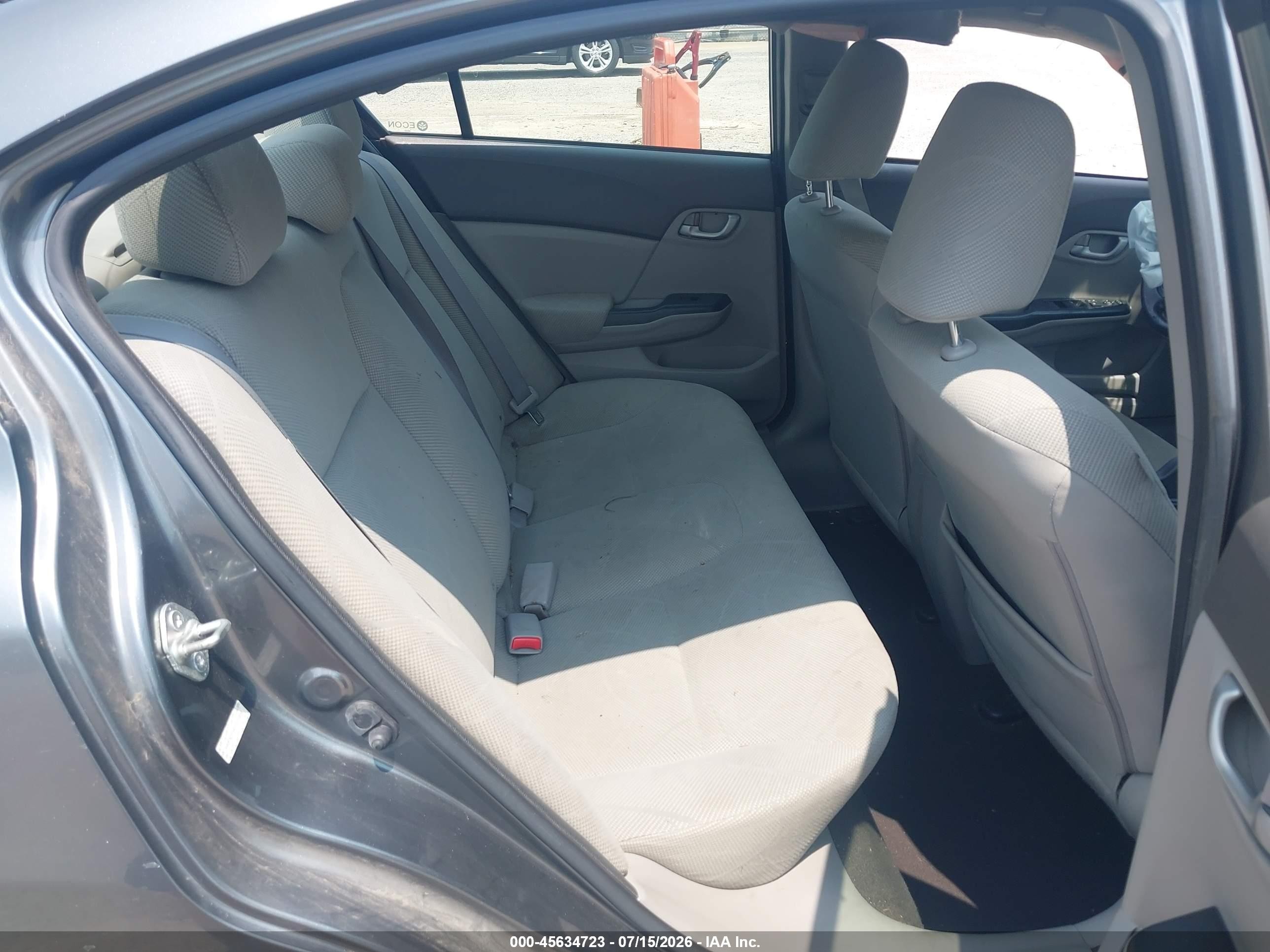 2012 Honda Civic Lx Серый vin: JHMFB2F56CS000806