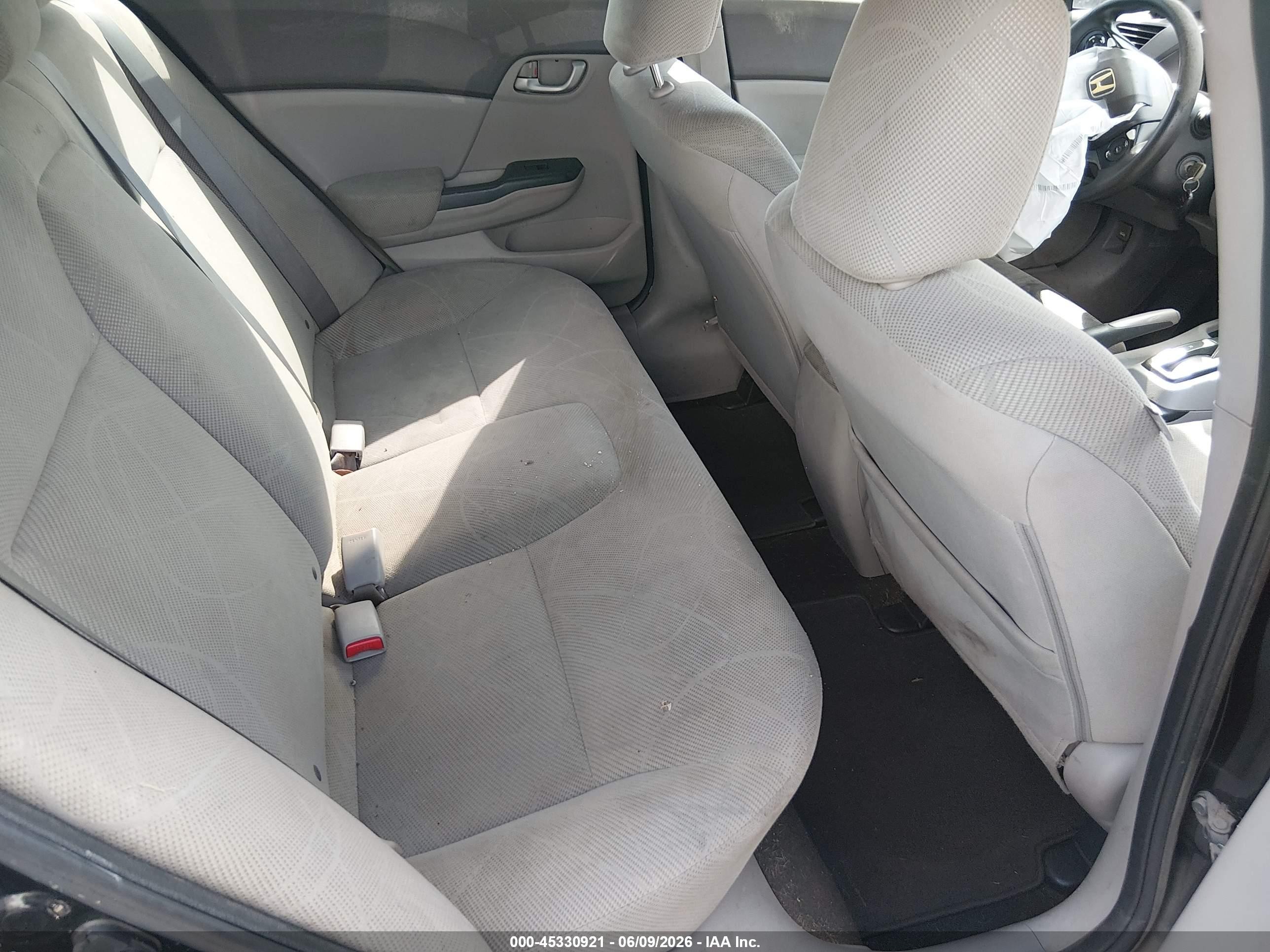 2012 Honda Civic Lx Black vin: JHMFB2F59CS004901
