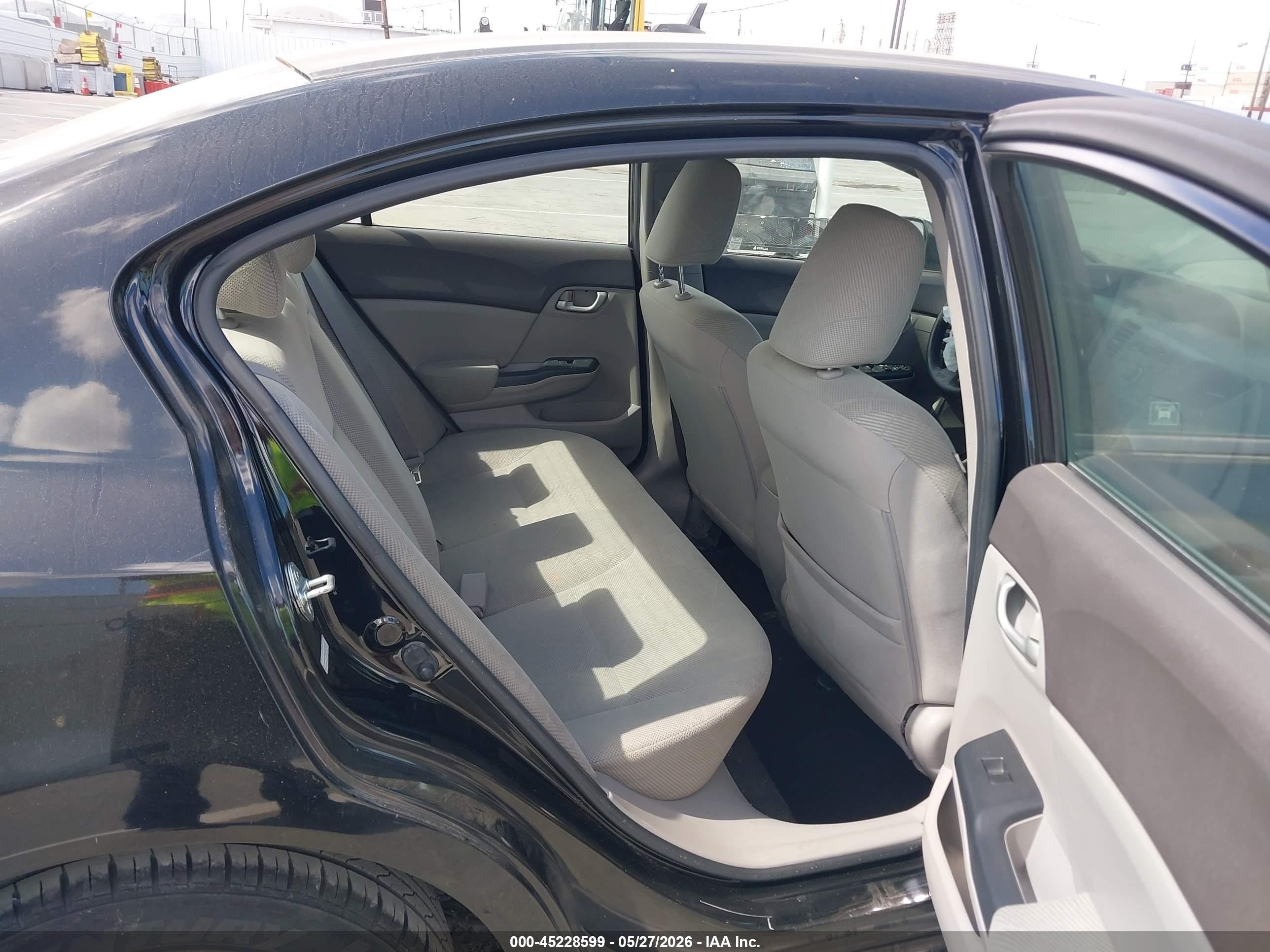 2012 Honda Civic Lx Black vin: JHMFB2F59CS005093