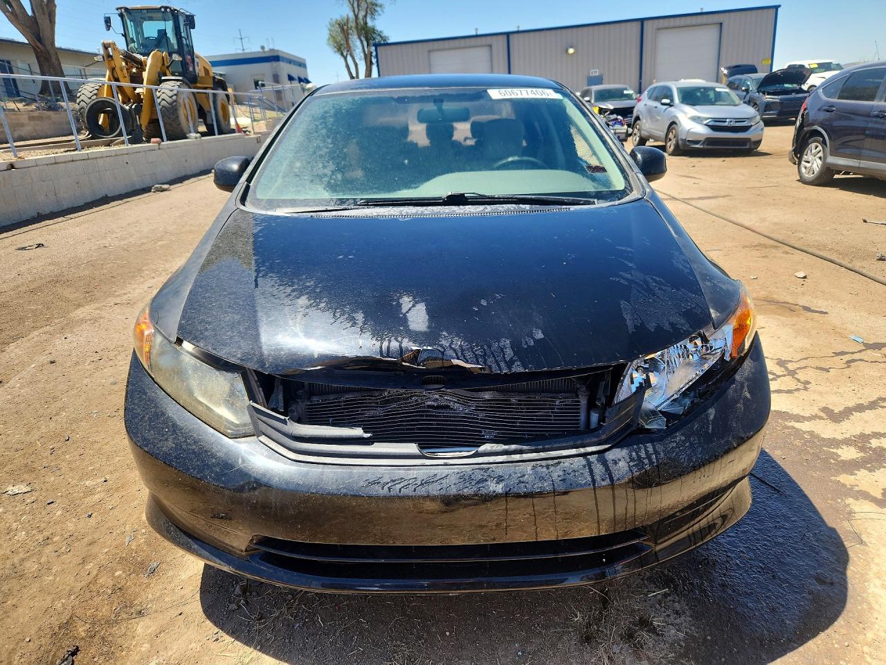 2012 Honda Civic Lx Черный vin: JHMFB2F5XCS005734