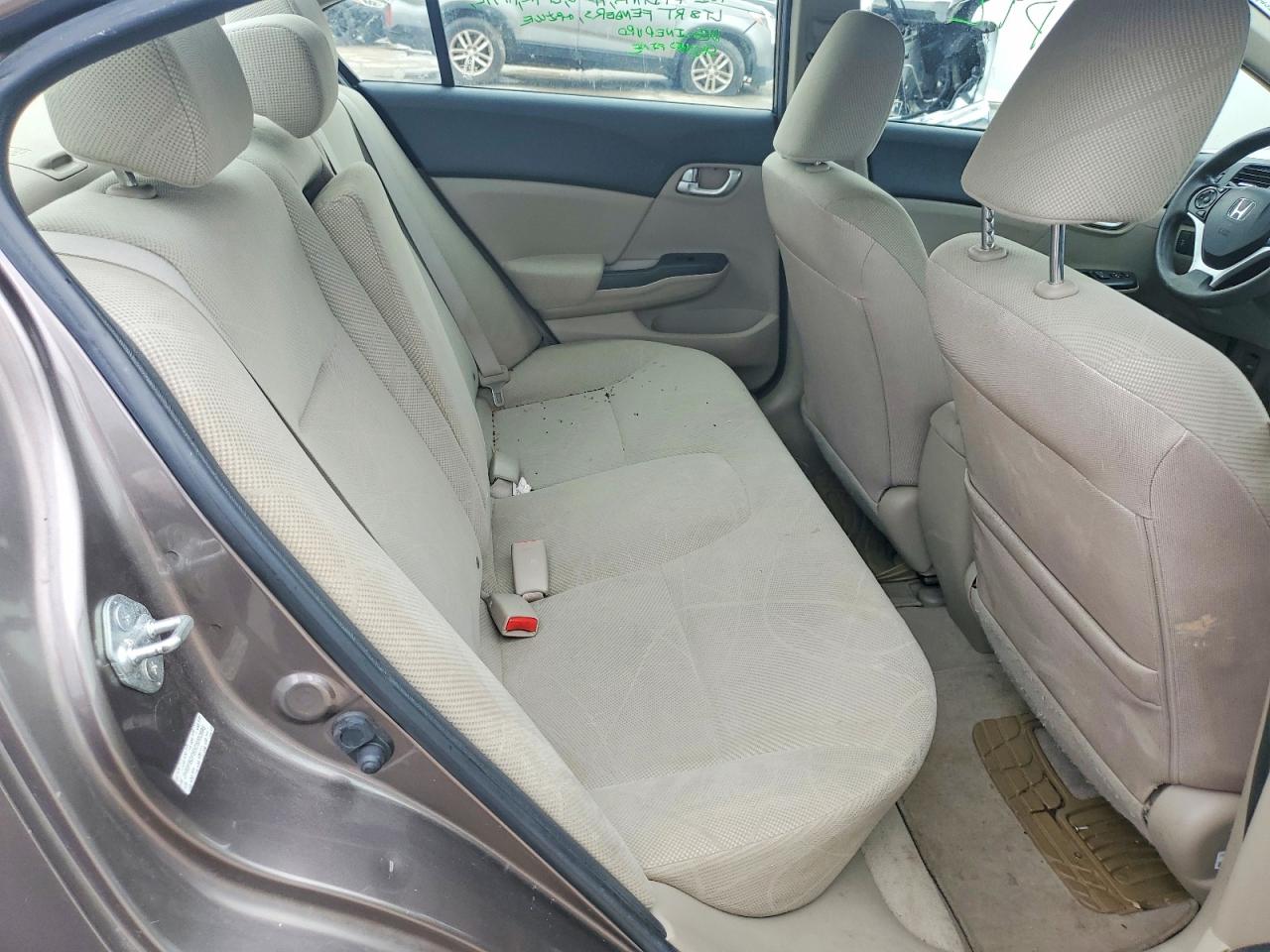2012 Honda Civic Ex Gray vin: JHMFB2F85CS002895