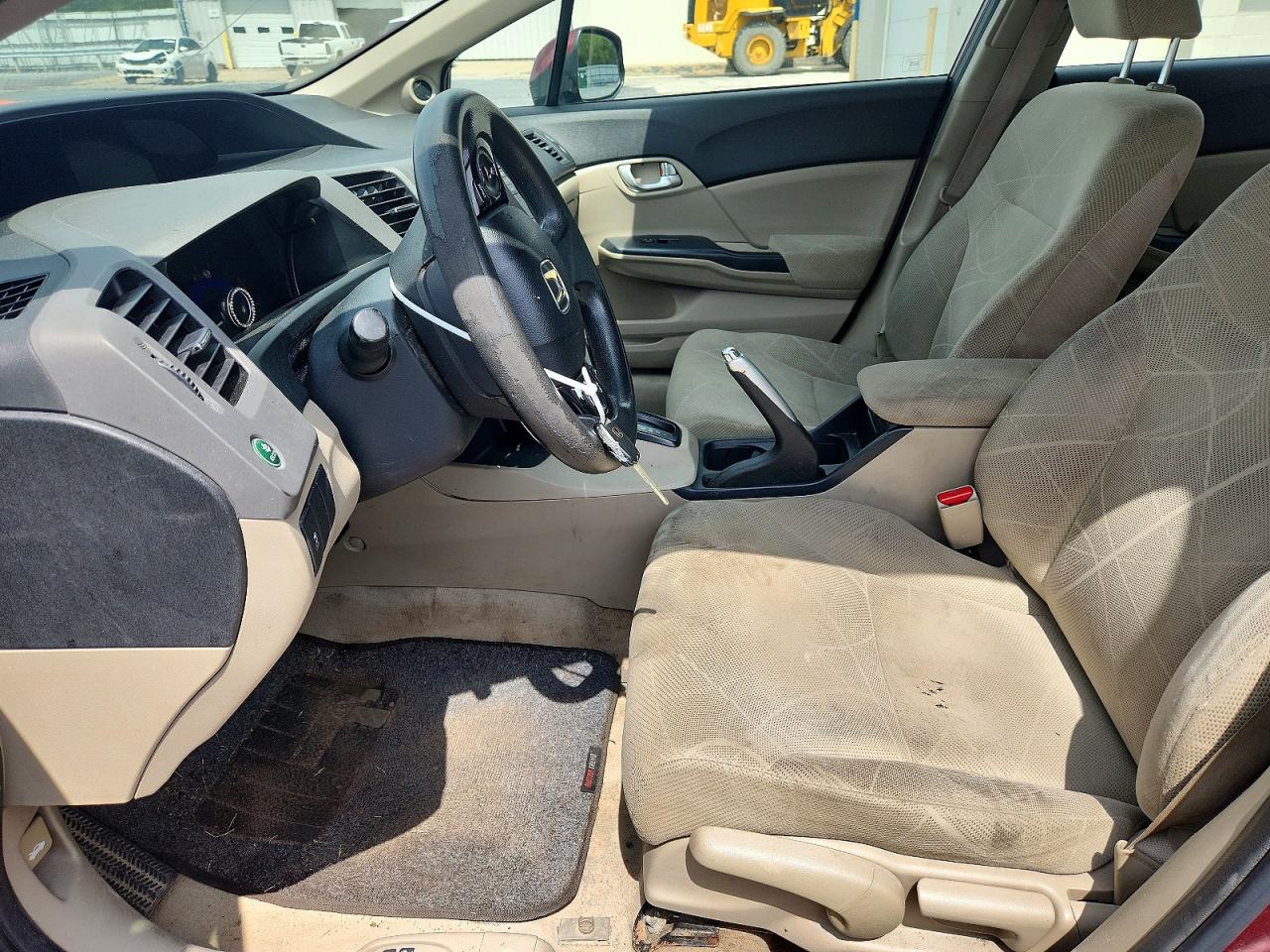 2012 Honda Civic Ex Maroon vin: JHMFB2F87CS003403