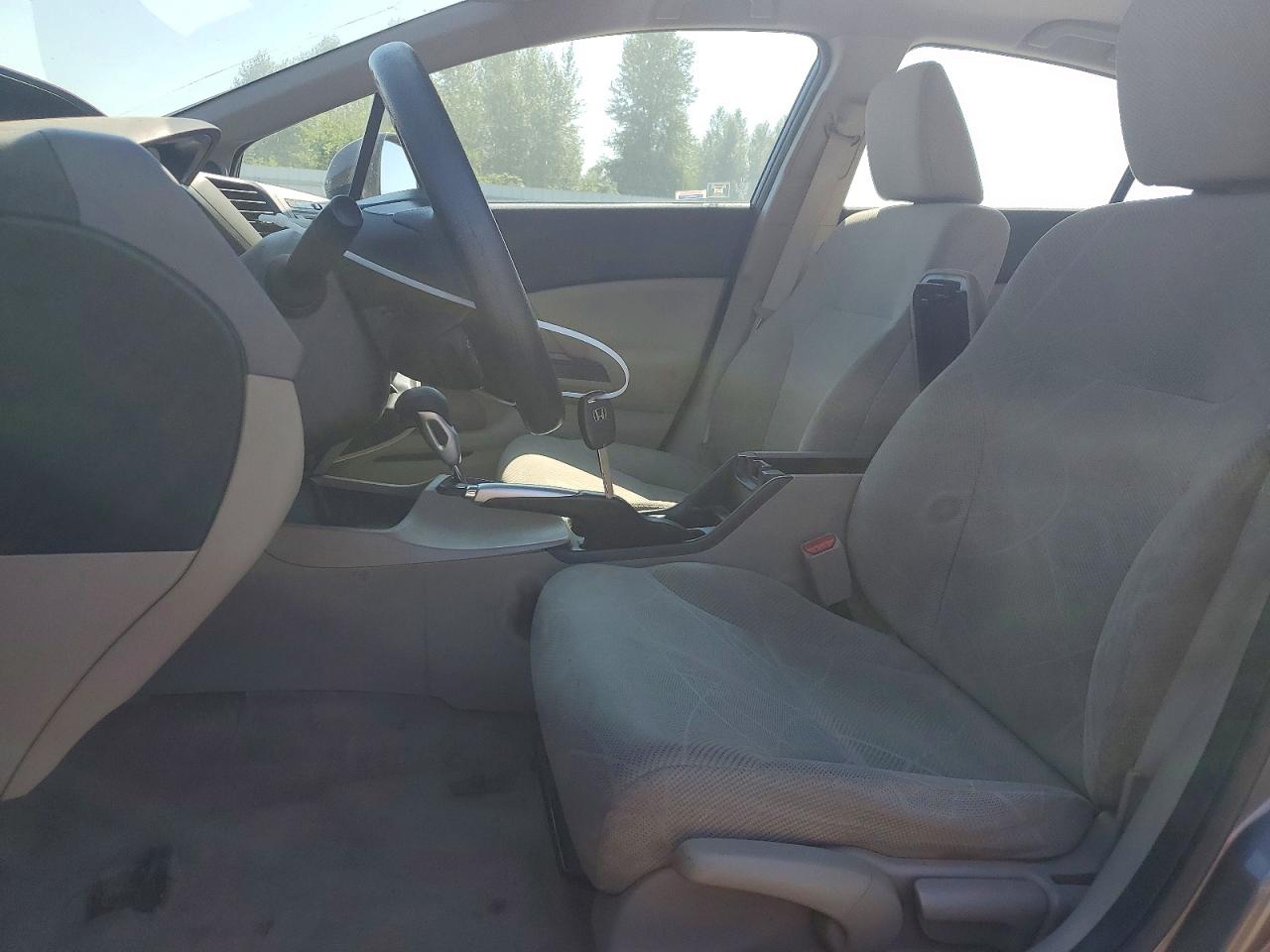 2012 Honda Civic Ex Gray vin: JHMFB2F87CS006494