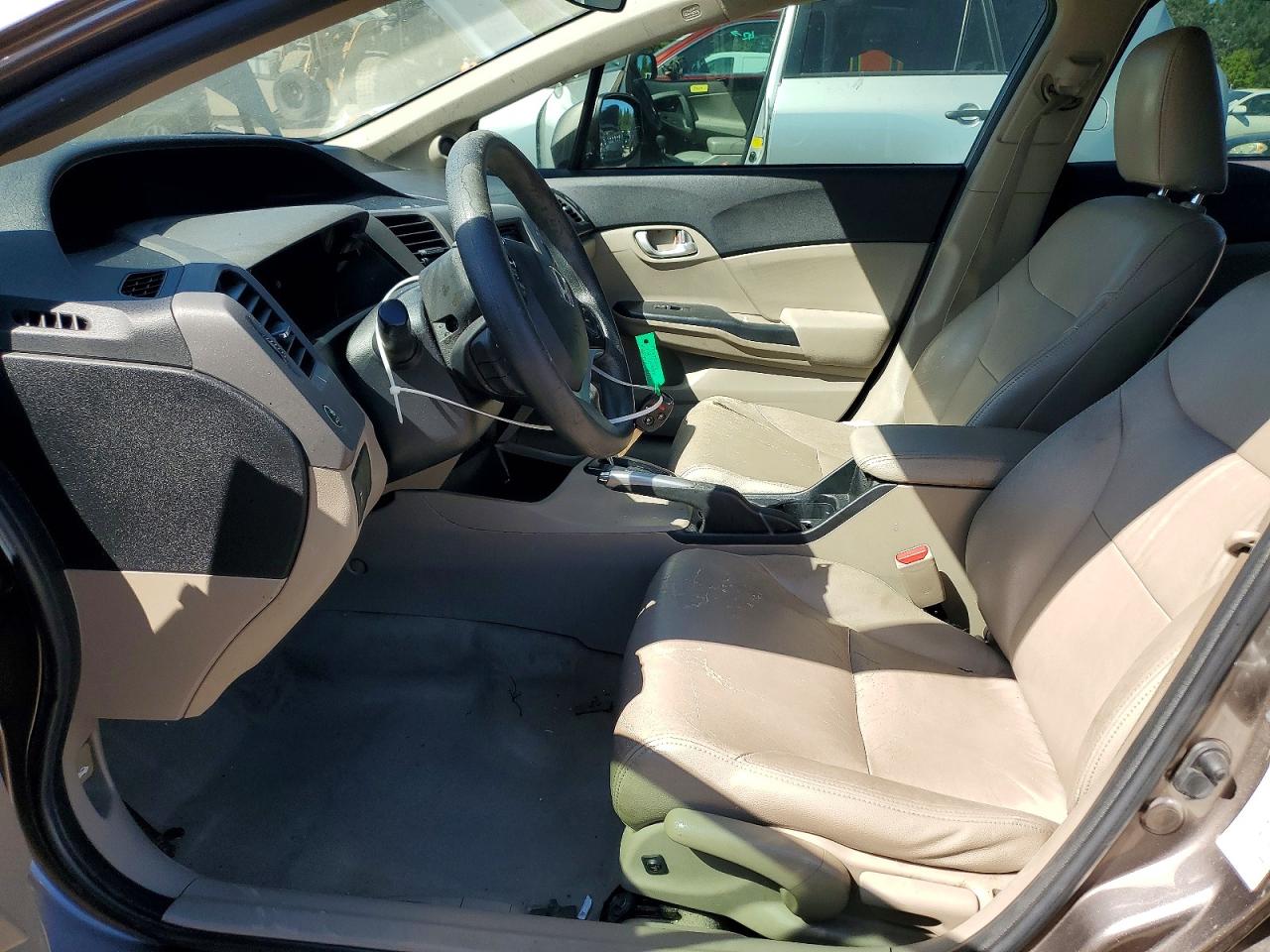 2012 Honda Civic Ex Gray vin: JHMFB2F8XCS003377