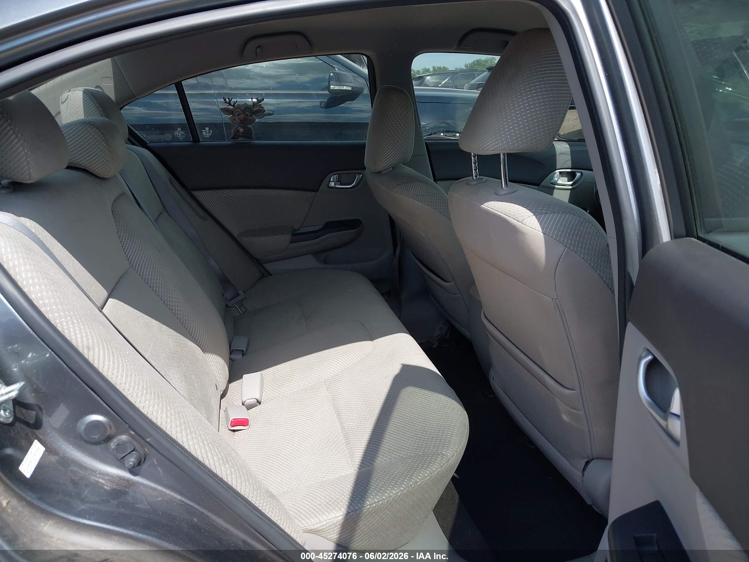 2012 Honda Civic Hybrid Gray vin: JHMFB4F21CS002898