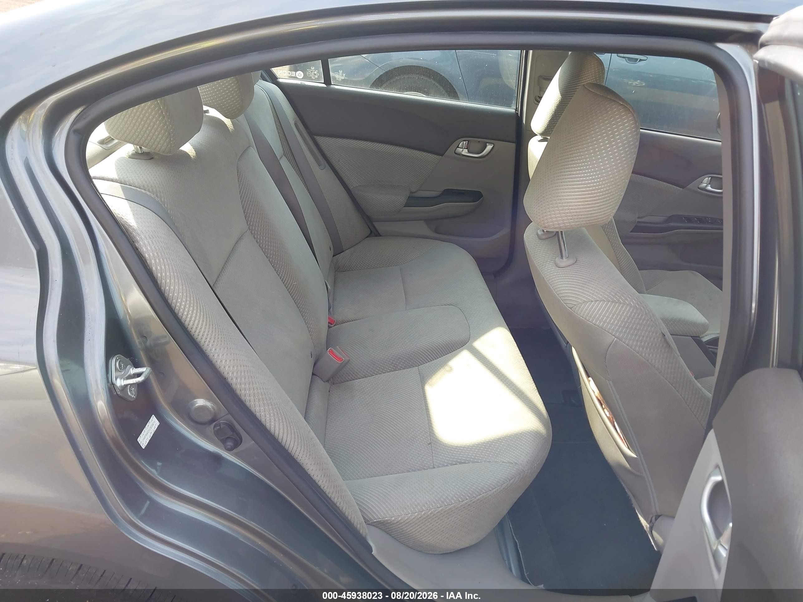 2012 Honda Civic Hybrid   Gray vin: JHMFB4F21CS006210