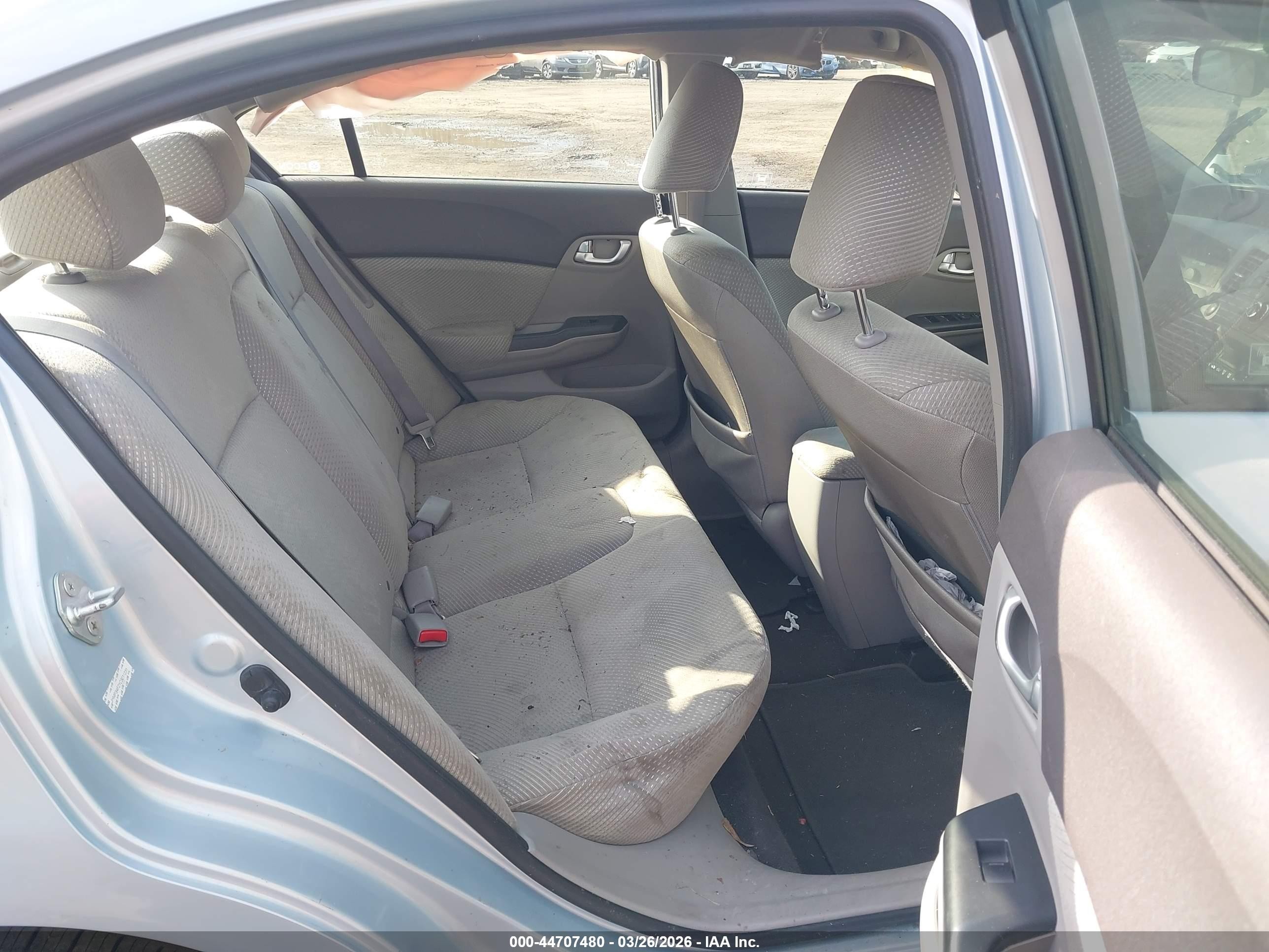 2012 Honda Civic Hybrid Light Blue vin: JHMFB4F21CS011231