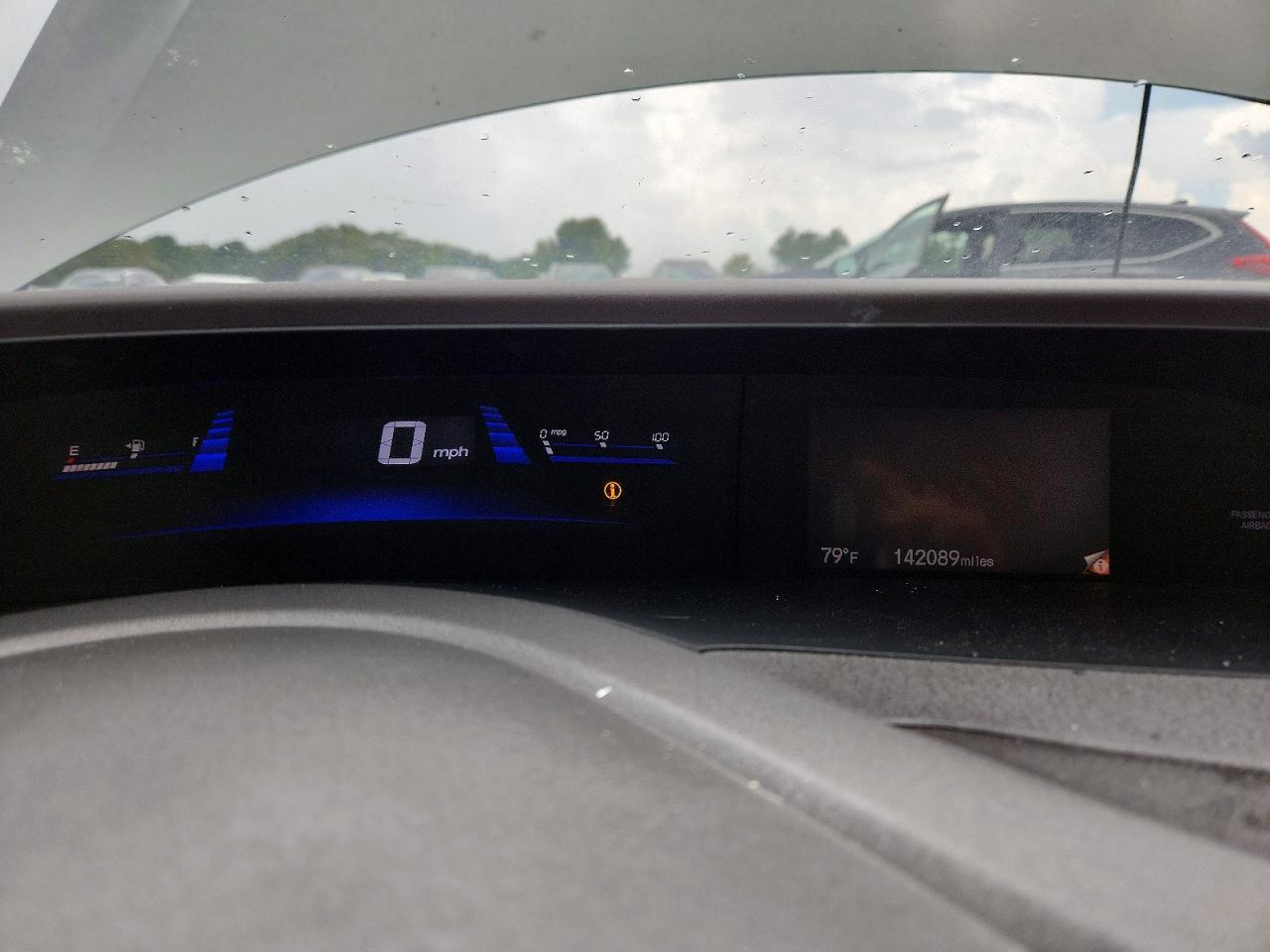 2012 Honda Civic Hybrid Blue vin: JHMFB4F22CS001288