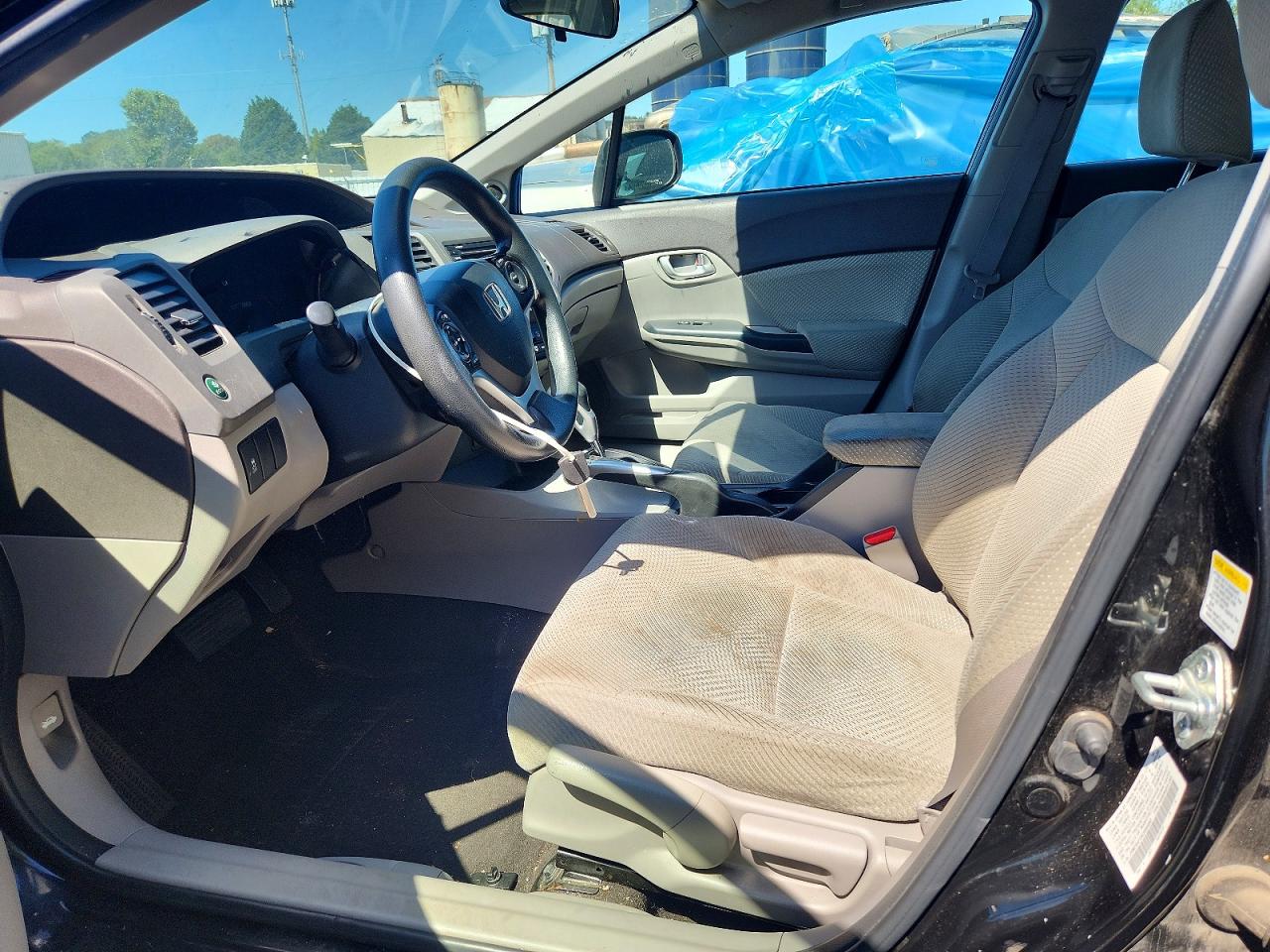 2012 Honda Civic Hybrid Black vin: JHMFB4F23CS006063