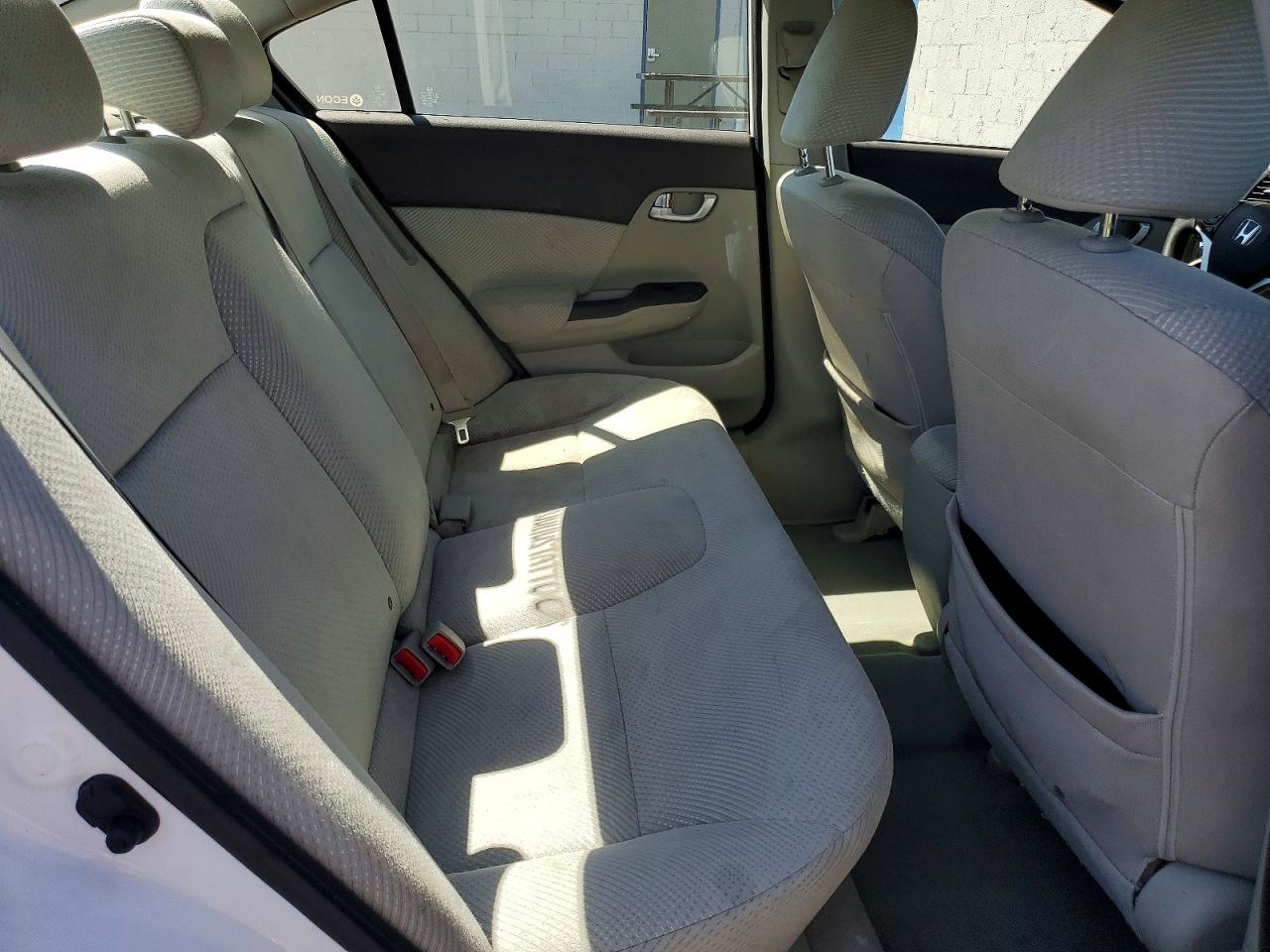 2012 Honda Civic Hybrid White vin: JHMFB4F23CS010047