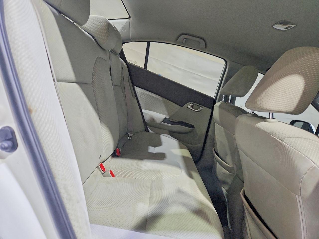 2012 Honda Civic Hybrid White vin: JHMFB4F23CS011165