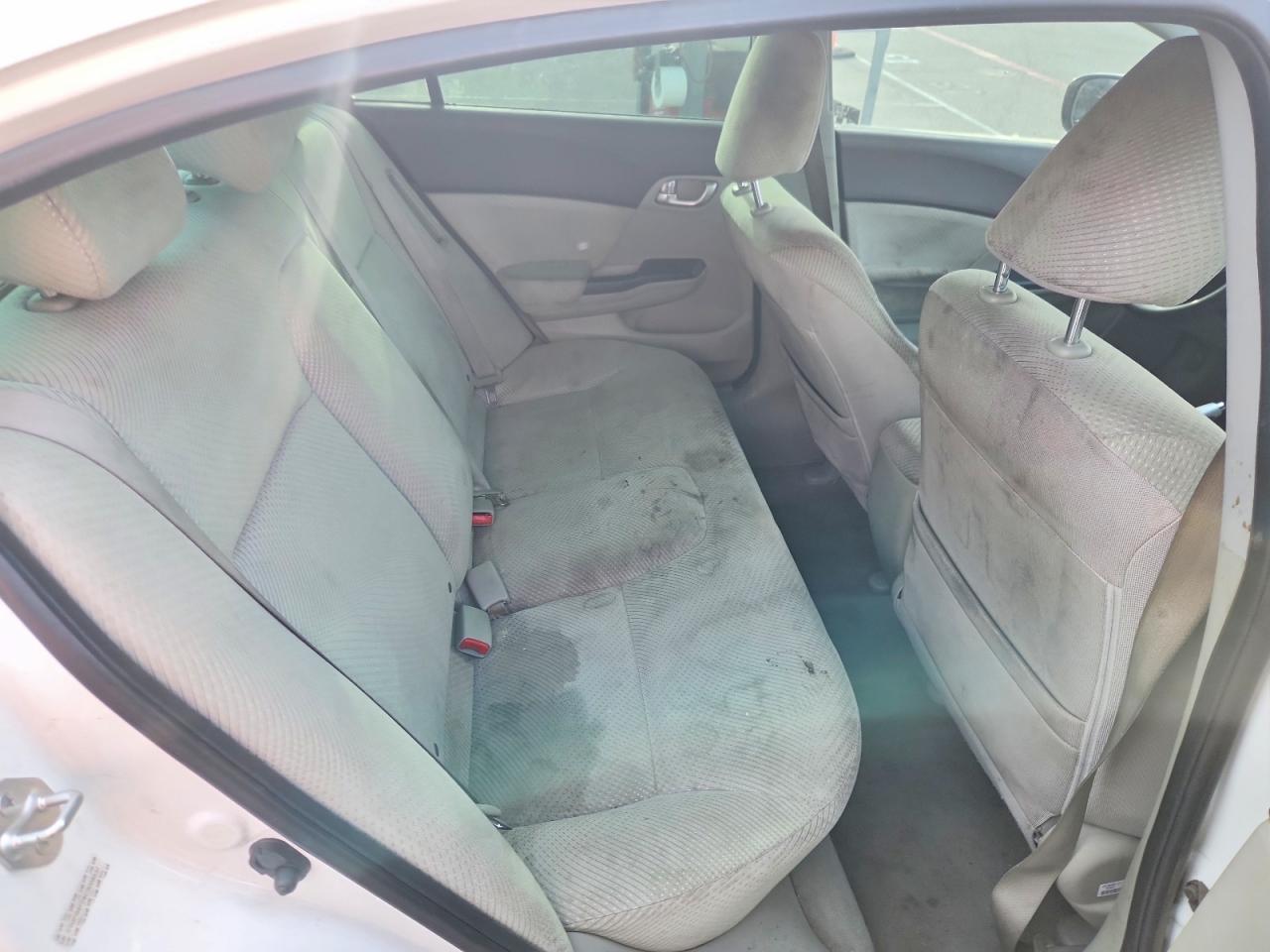 2012 Honda Civic Hybrid White vin: JHMFB4F24CS009537