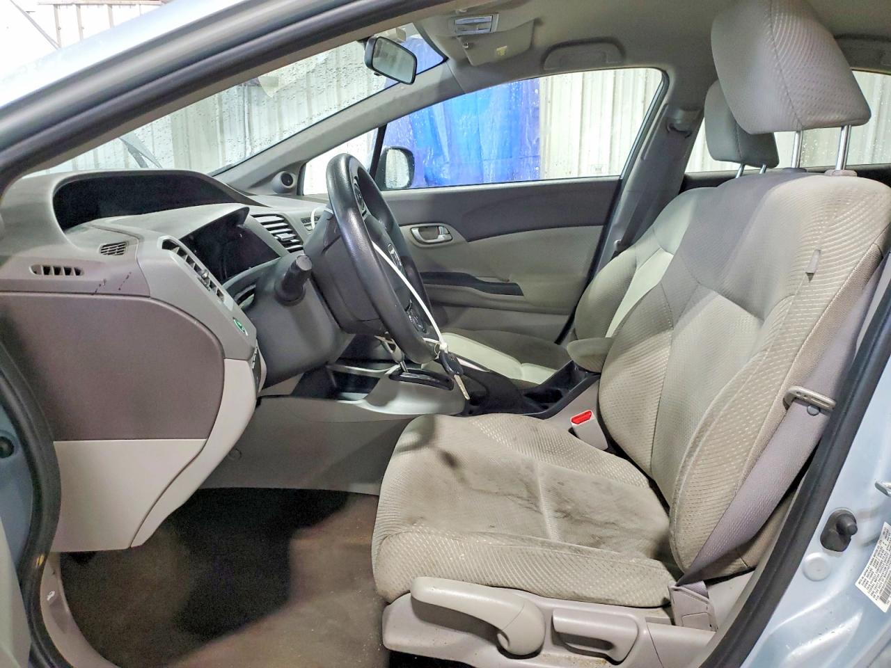 2012 Honda Civic Hybrid Blue vin: JHMFB4F24CS009635