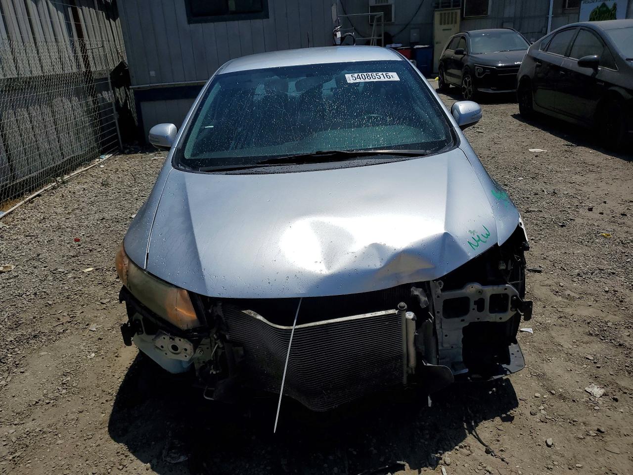 2012 Honda Civic Hybrid Silver vin: JHMFB4F25CS000443