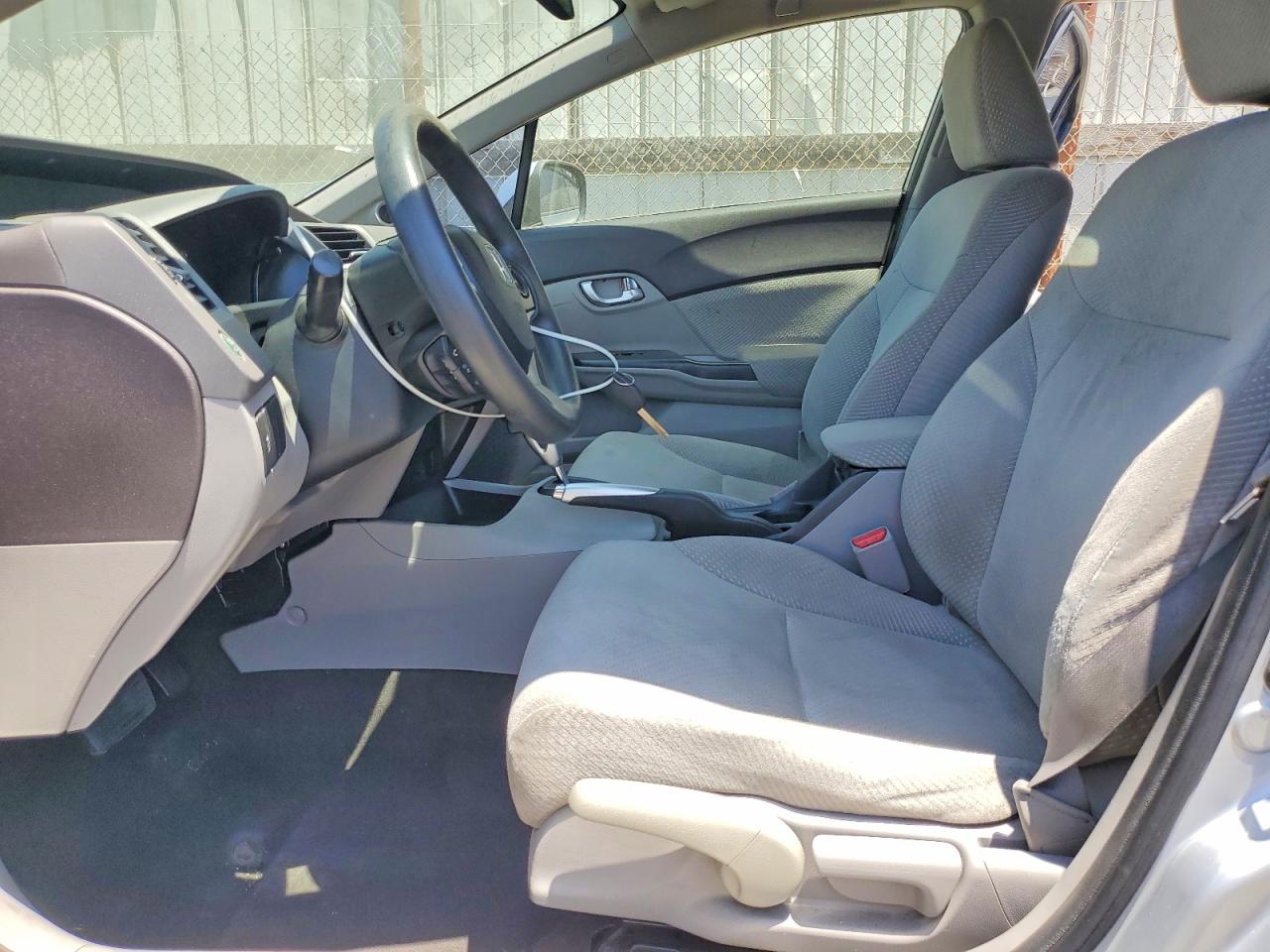 2012 Honda Civic Hybrid Silver vin: JHMFB4F25CS000443