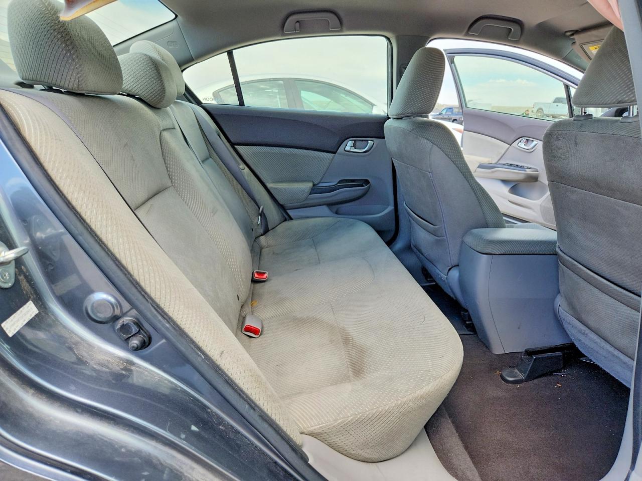 2012 Honda Civic Hybrid Gray vin: JHMFB4F25CS009319