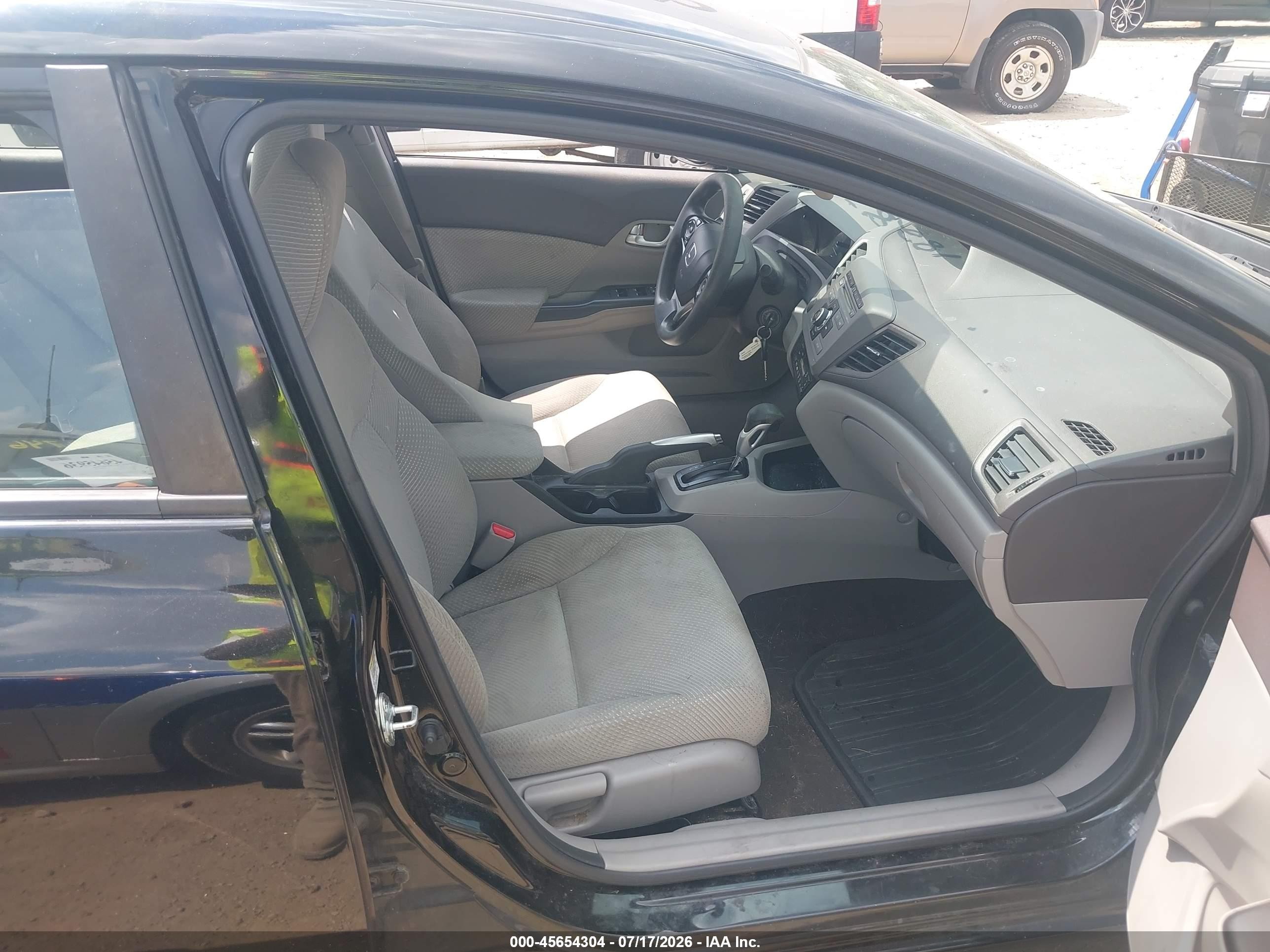 2012 Honda Civic Hybrid   Black vin: JHMFB4F26CS006638