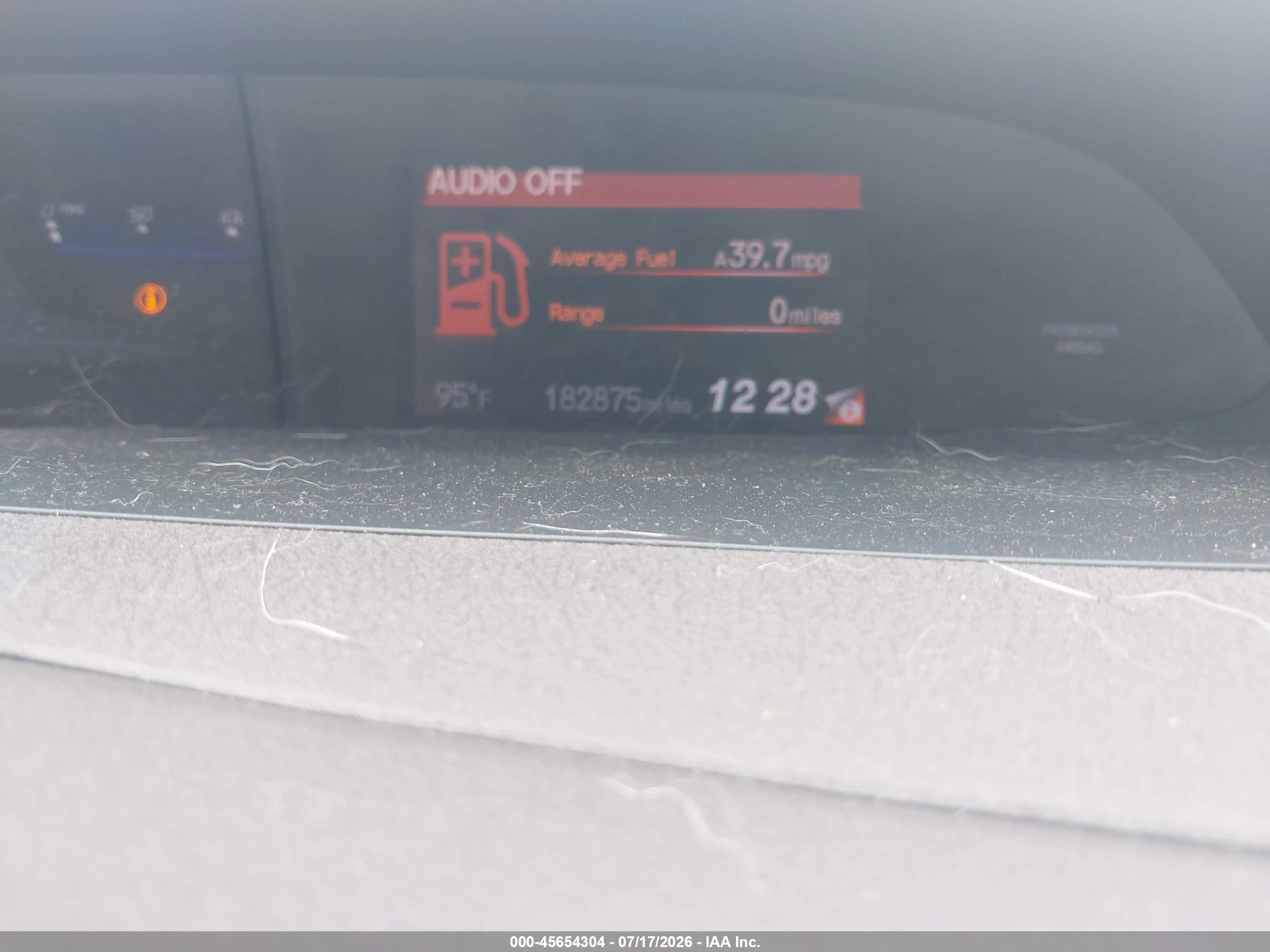 2012 Honda Civic Hybrid   Black vin: JHMFB4F26CS006638